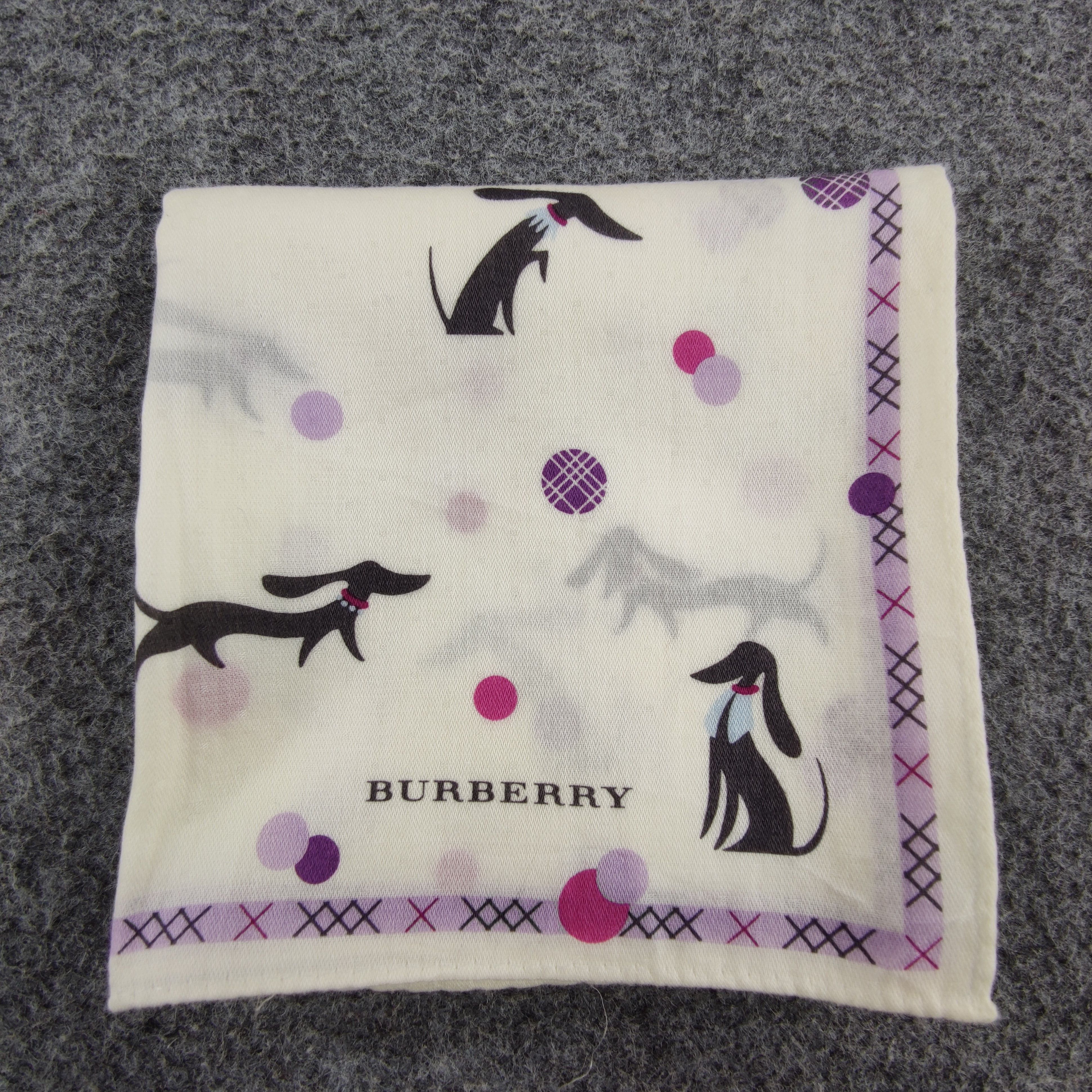 Burberry Burberry Handkerchief/Neckerchief/Bandana HC453 Size ONE SIZE - 6 Thumbnail
