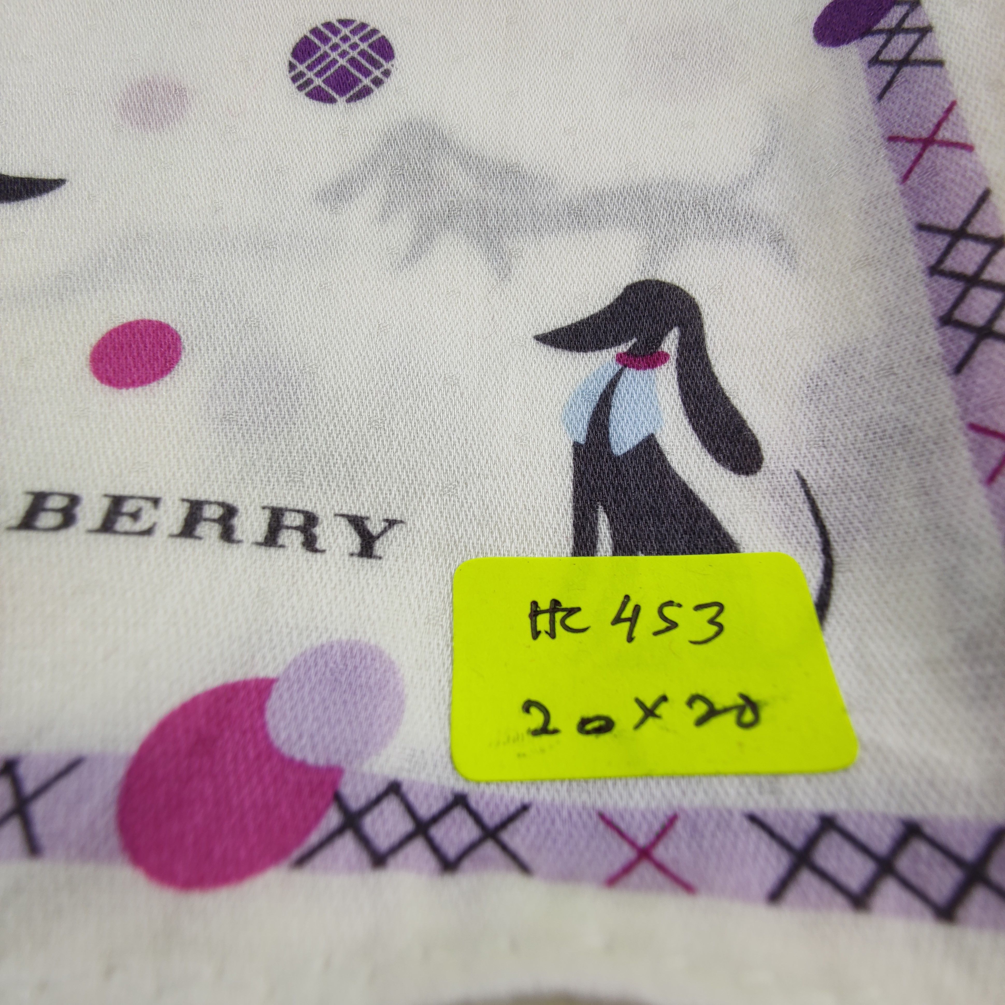 Burberry Burberry Handkerchief/Neckerchief/Bandana HC453 Size ONE SIZE - 7 Thumbnail