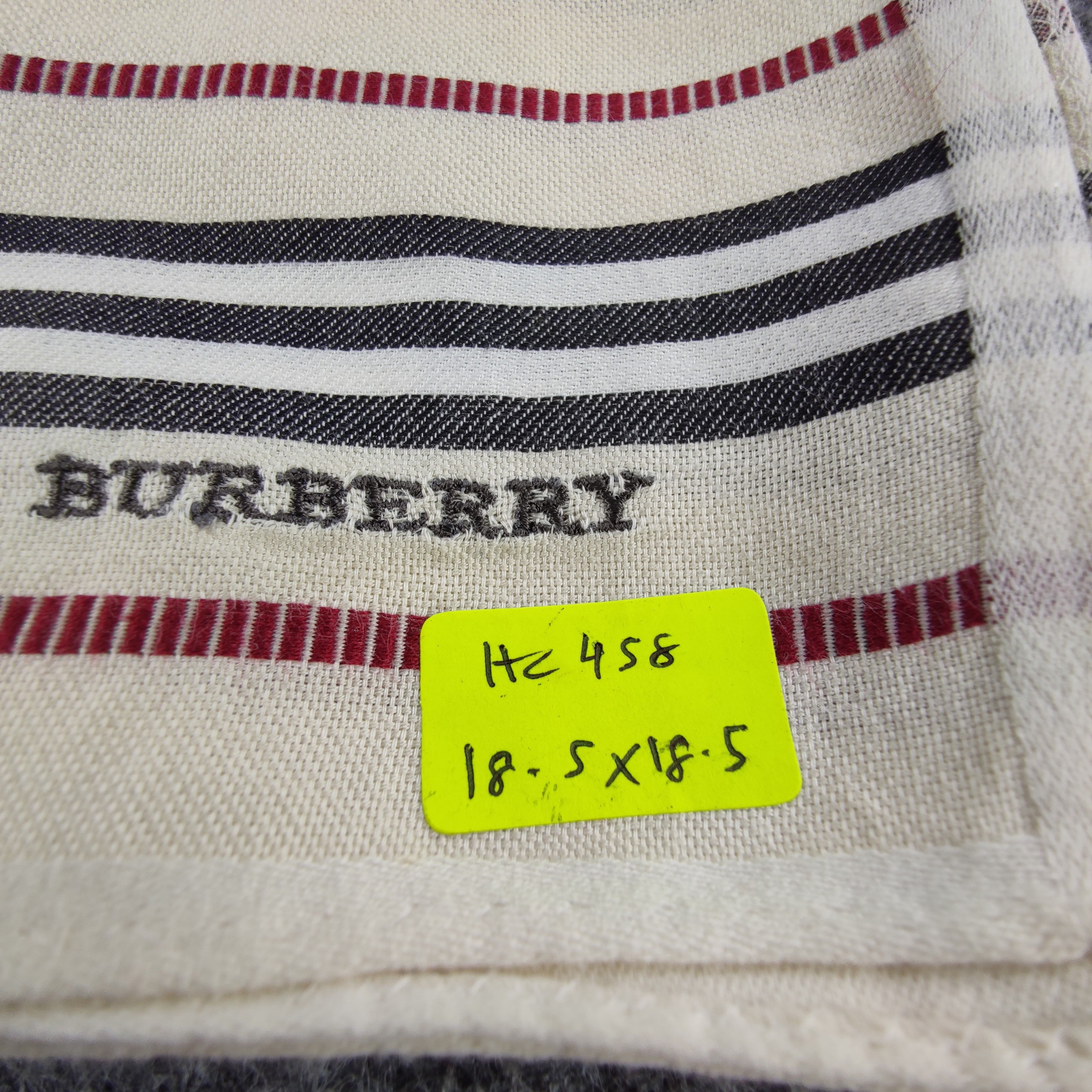 Burberry × Vintage Burberry Handkerchief/Neckerchief/Bandana HC458 Size ONE SIZE - 3 Thumbnail