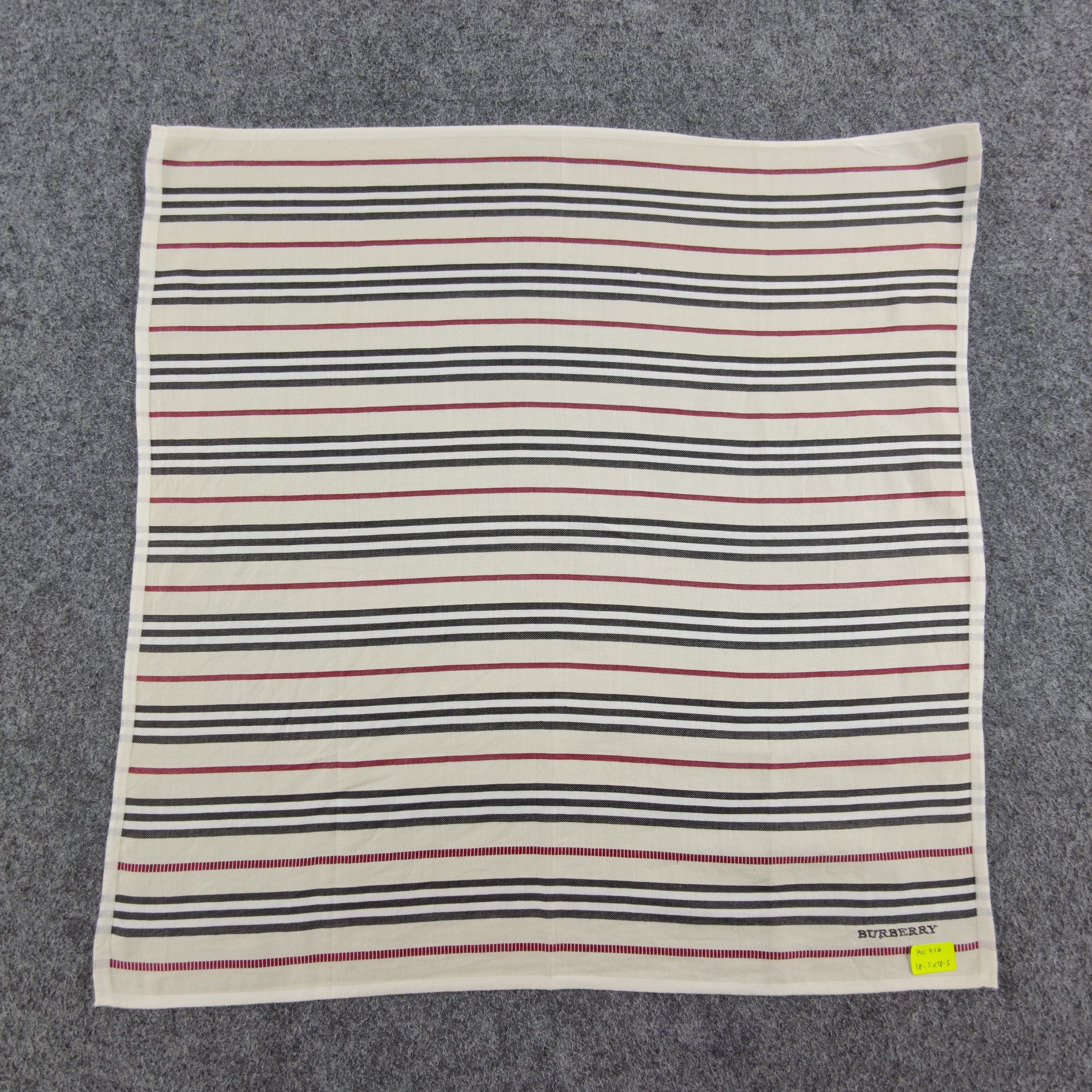 Burberry × Vintage Burberry Handkerchief/Neckerchief/Bandana HC458 Size ONE SIZE - 4 Thumbnail