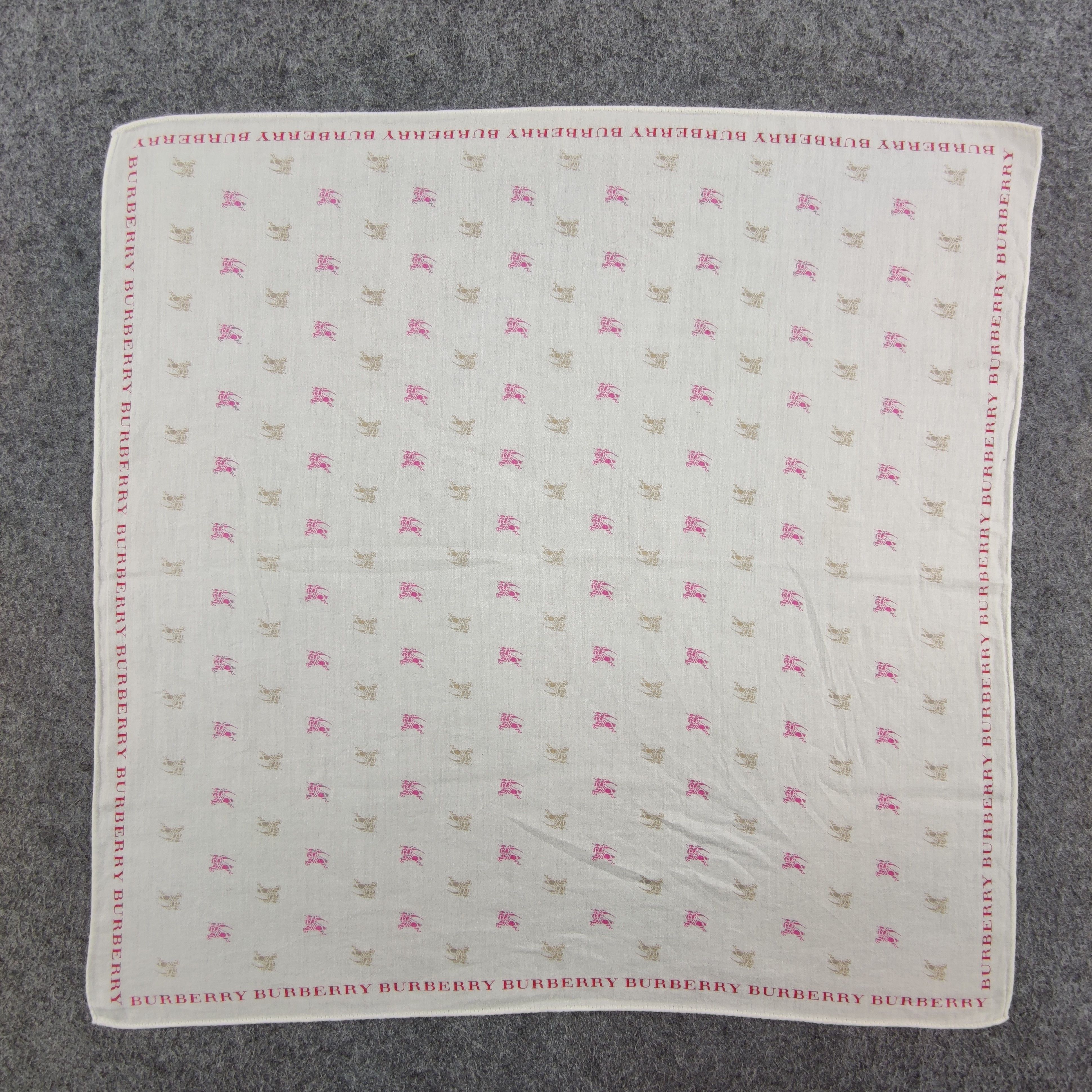 Burberry Burberry Handkerchief/Neckerchief/Bandana HC459 Size ONE SIZE - 2 Thumbnail