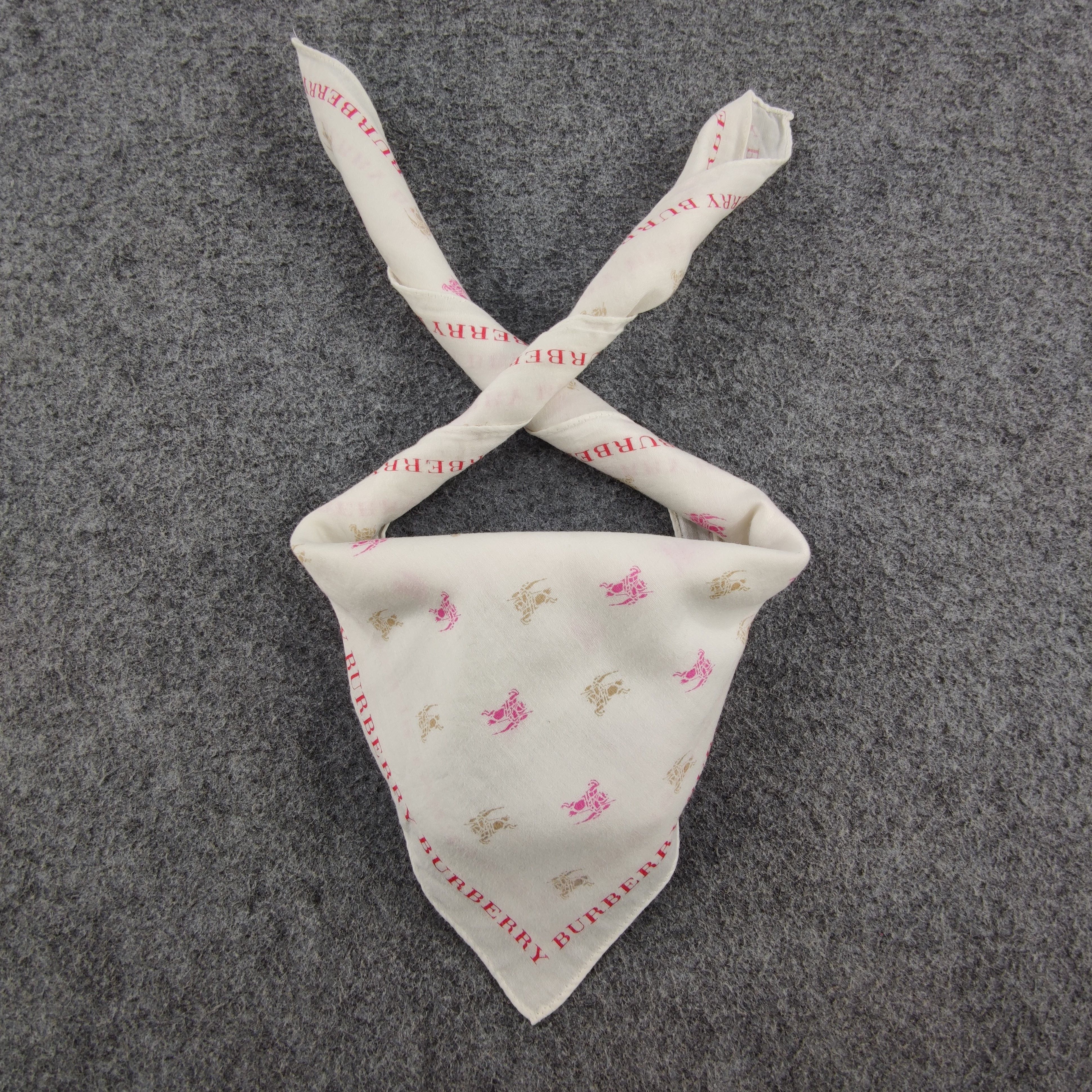 Burberry Burberry Handkerchief/Neckerchief/Bandana HC459 Size ONE SIZE - 1 Thumbnail