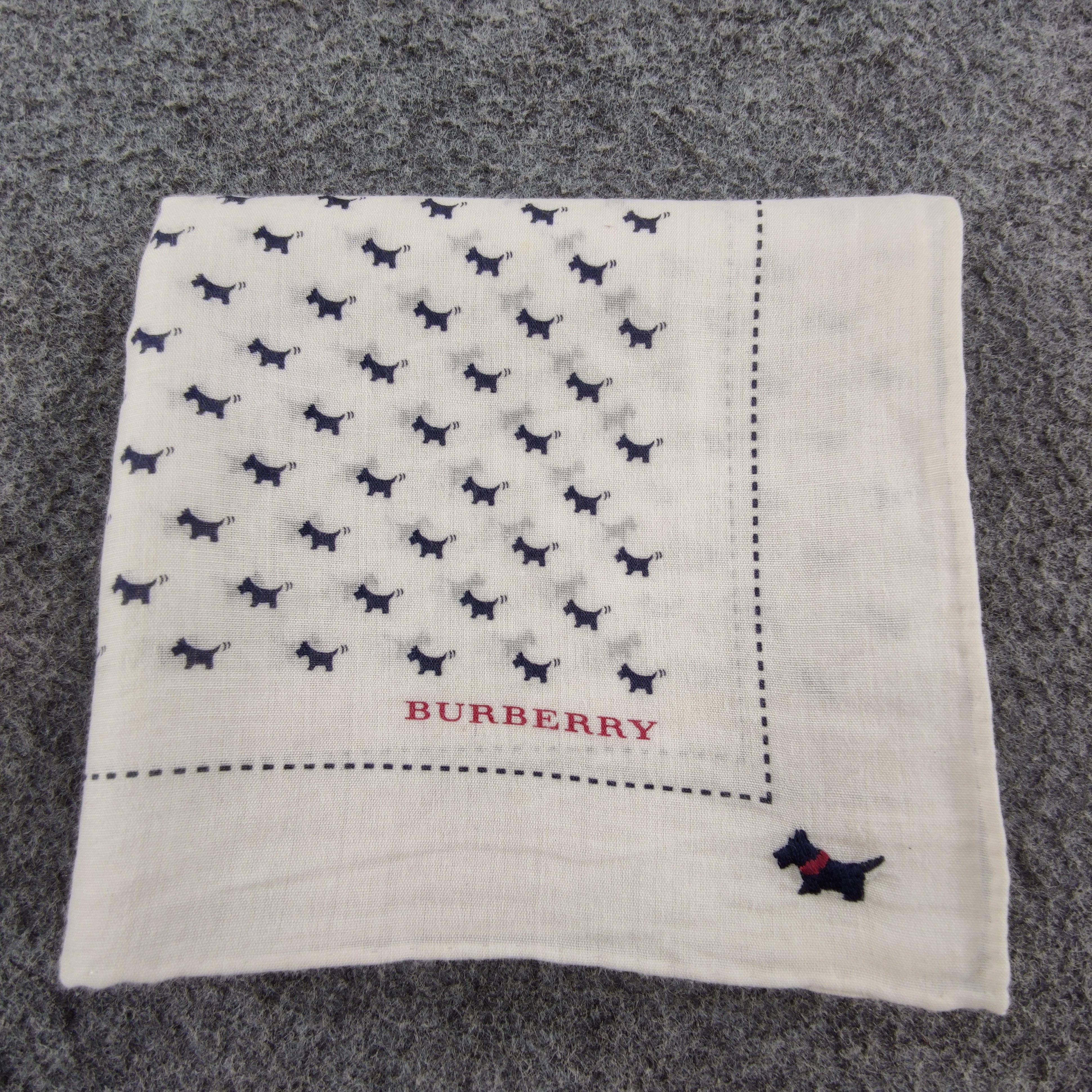 Burberry Burberry Handkerchief/Neckerchief/Bandana HC462 Size ONE SIZE - 4 Thumbnail