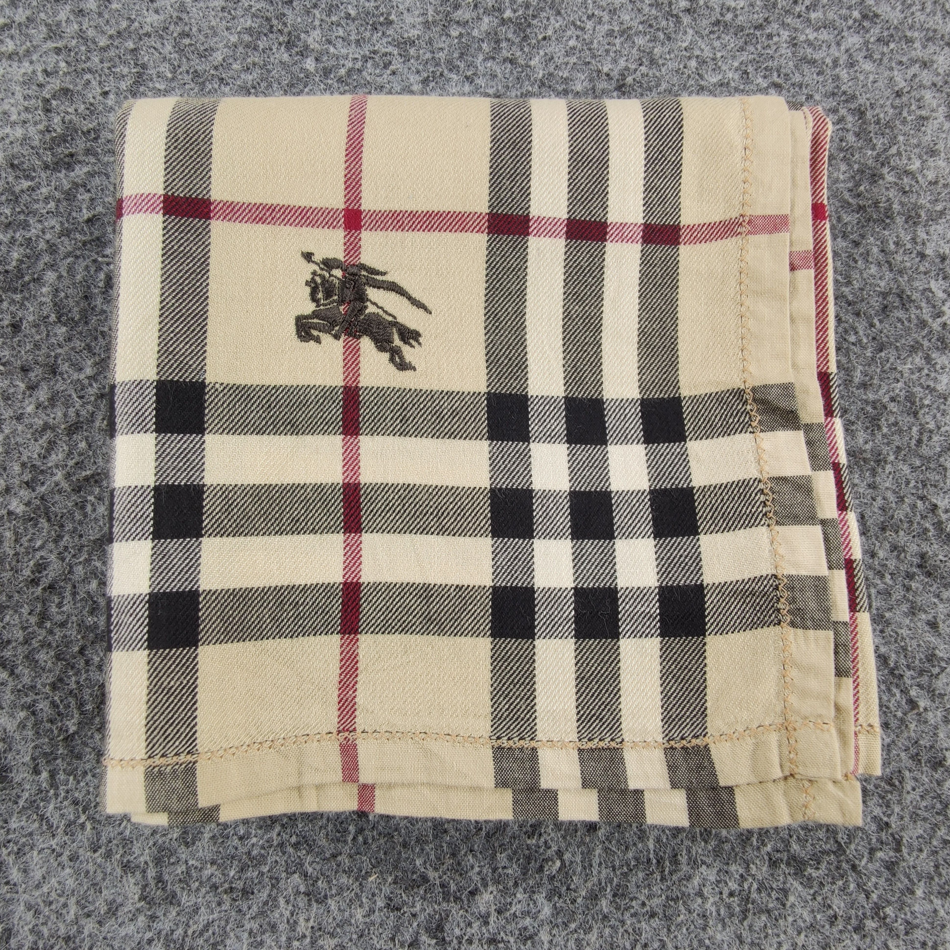 Burberry × Vintage Burberry Handkerchief/Neckerchief/Bandana Size ONE SIZE - 4 Thumbnail