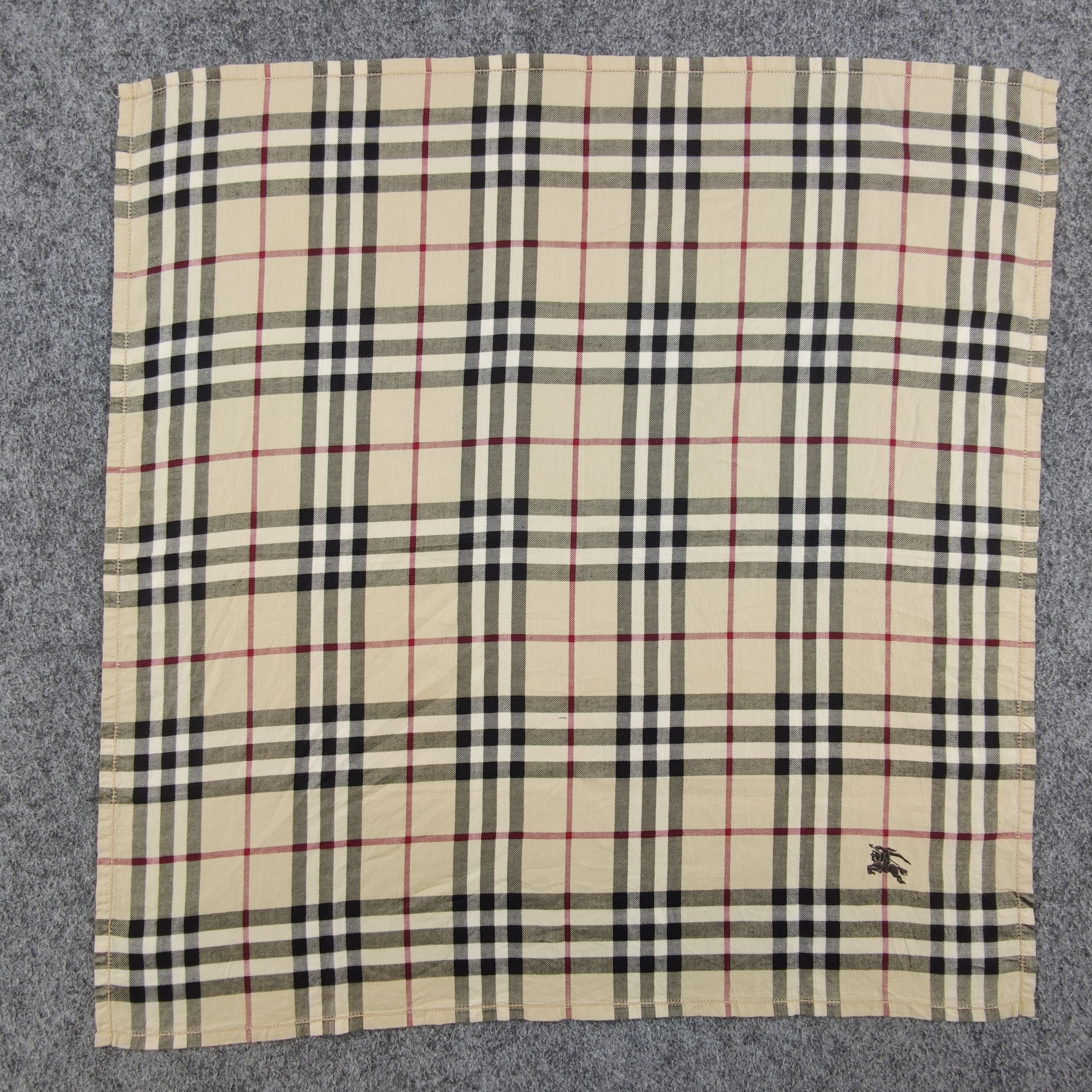 Burberry × Vintage Burberry Handkerchief/Neckerchief/Bandana Size ONE SIZE - 2 Thumbnail