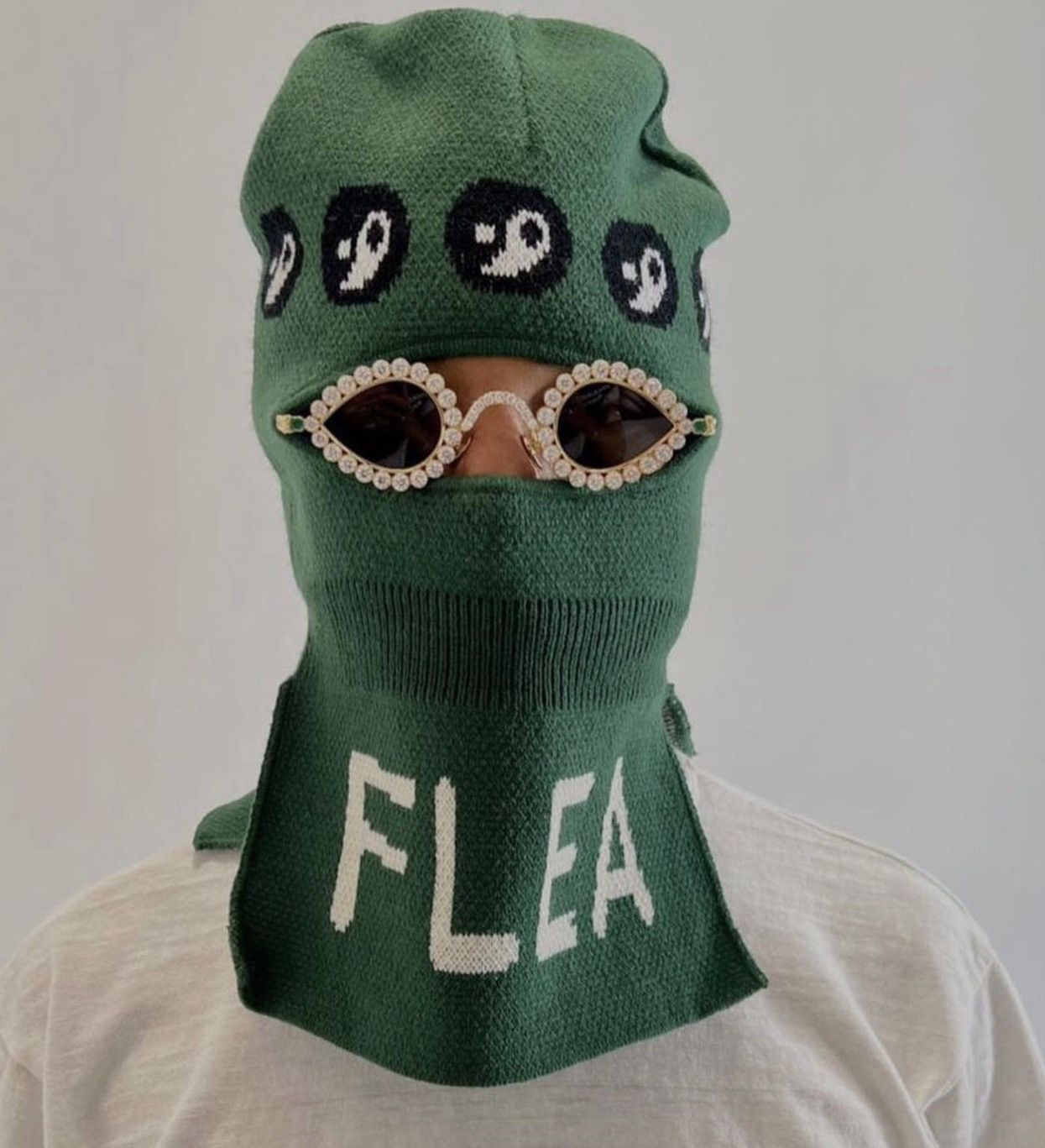 Cactus Plant Flea Market × Human Made Flea racing mask CPFM | Grailed