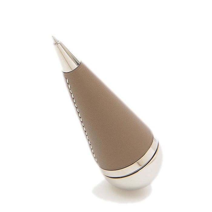 Hermes Hermes Calbut ballpoint pen (blue) Etoupe silver hardware | Grailed