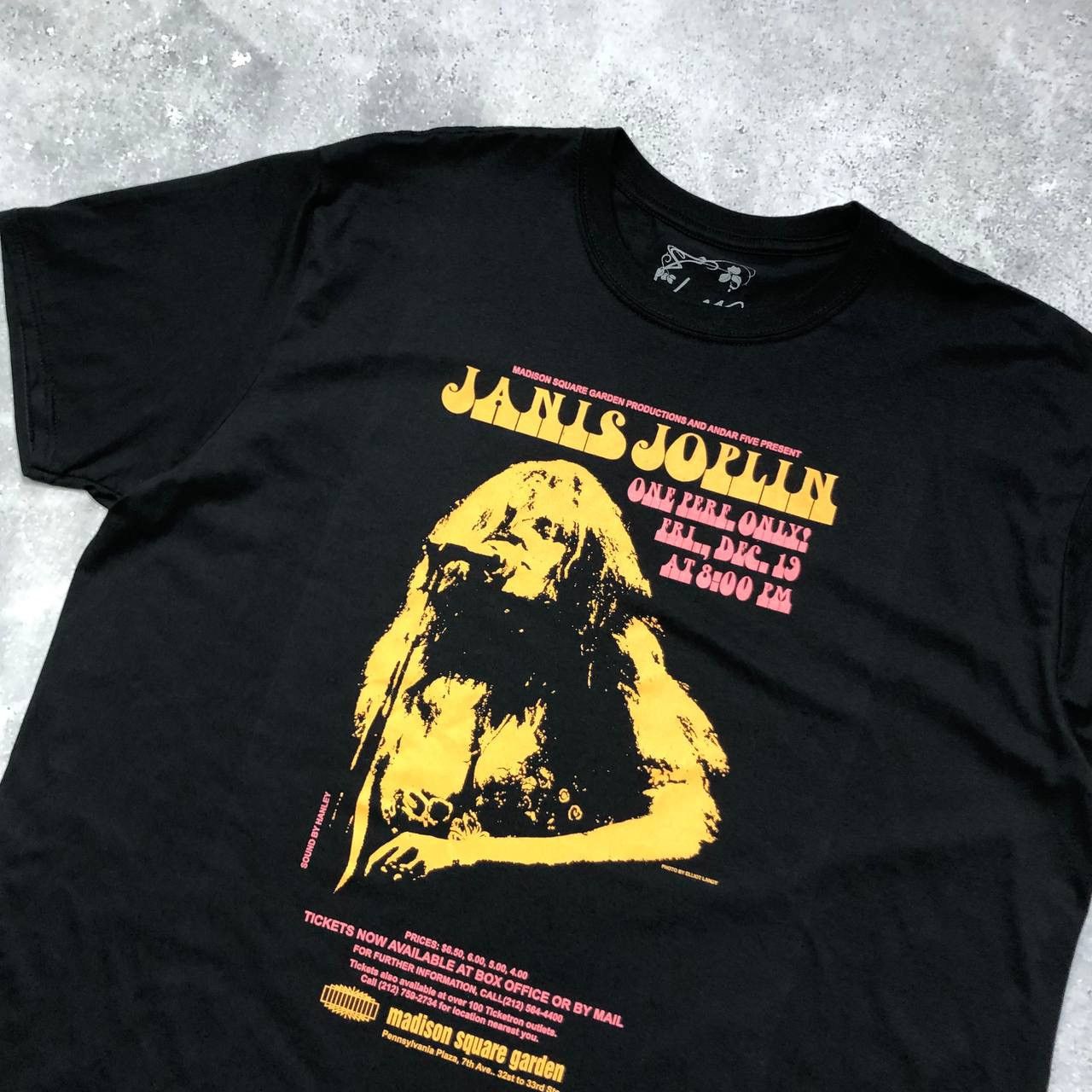 Band Tees Janis Joplin Madison Square Garden T Shirt Size US L / EU 52-54 / 3 - 2 Thumbnail