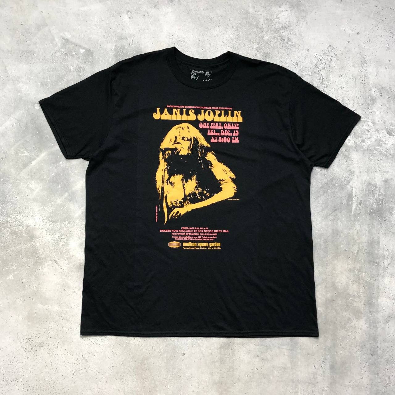Band Tees Janis Joplin Madison Square Garden T Shirt Size US L / EU 52-54 / 3 - 1 Thumbnail