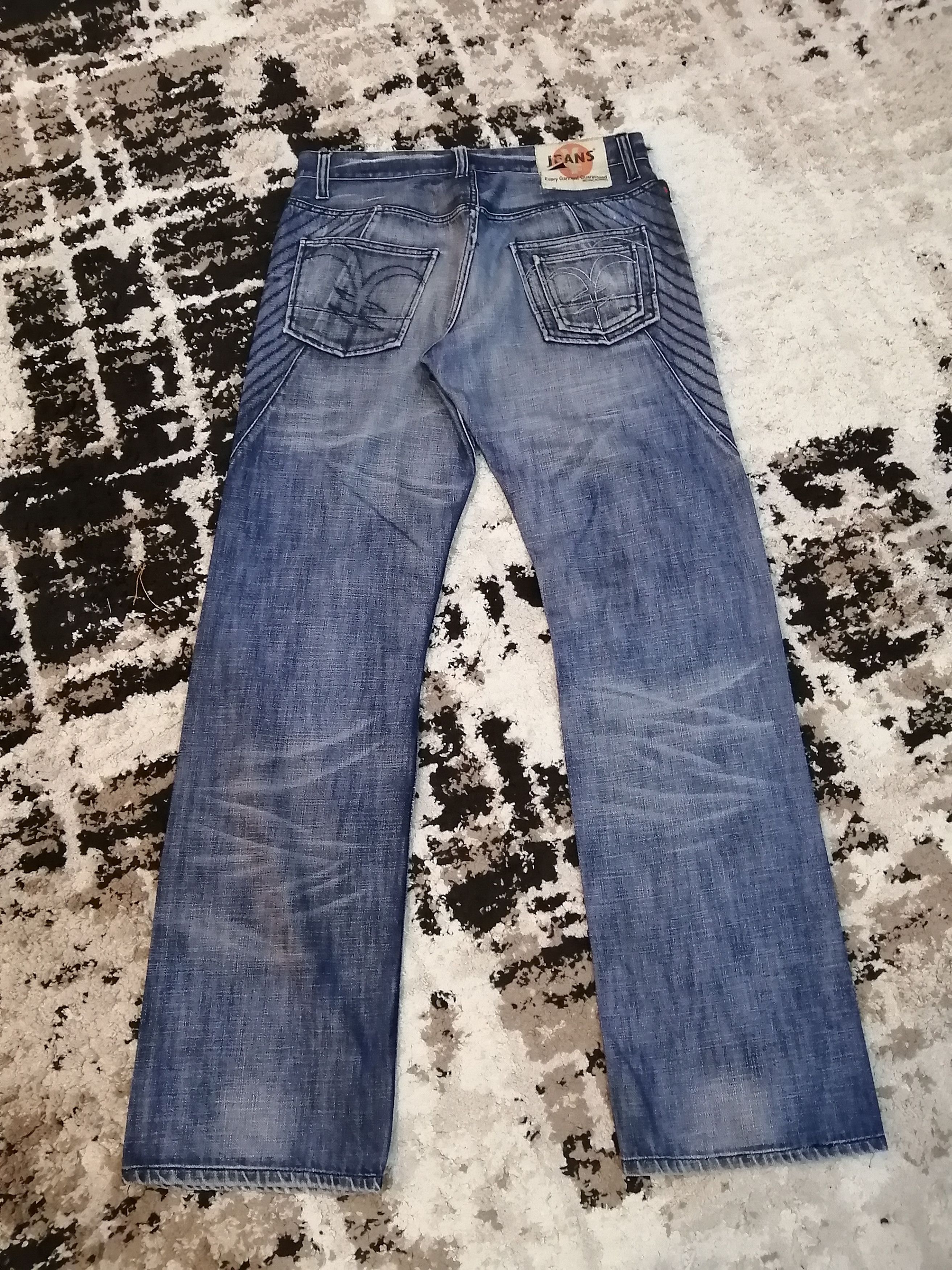 Michiko Koshino London Vintage Yen Jeans X Michiko Koshino Distressed Jeans Size US 35 - 19 Thumbnail