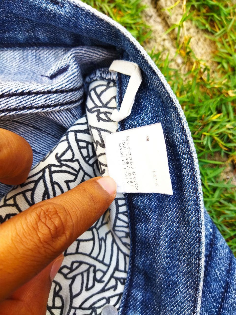 Michiko Koshino London Vintage Yen Jeans X Michiko Koshino Distressed Jeans Size US 35 - 12 Thumbnail