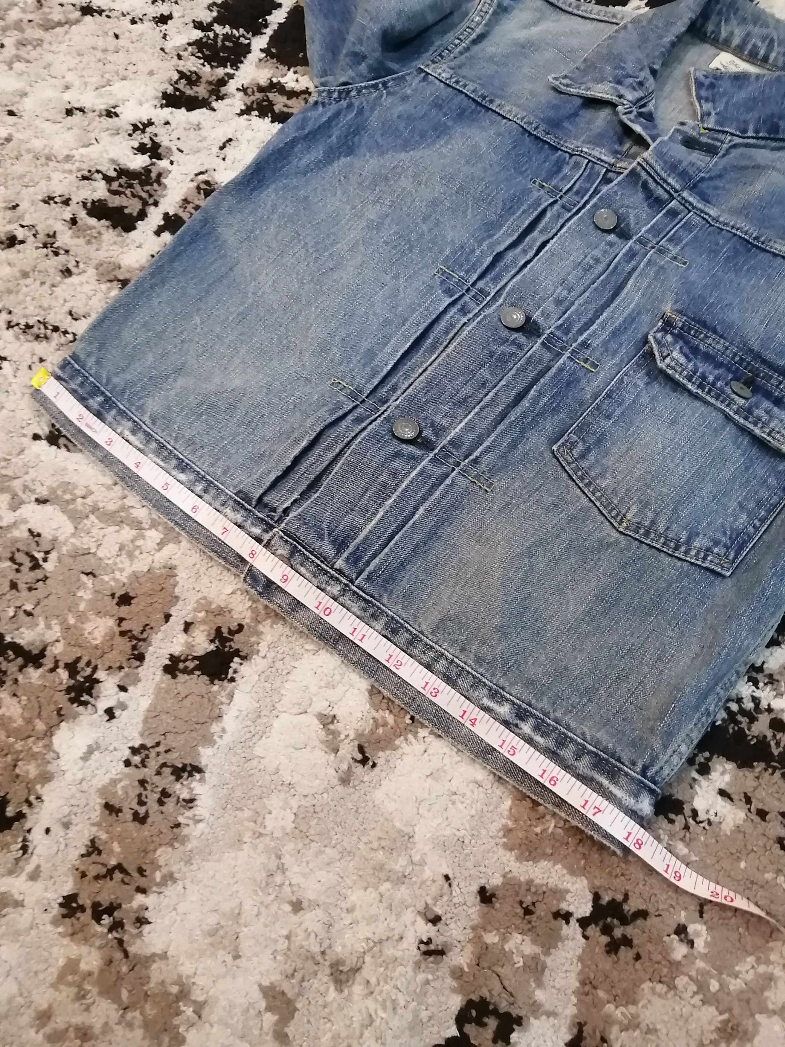 Remi Relief Remi Relief Used Look Denim Jacket Size US S / EU 44-46 / 1 - 12 Thumbnail