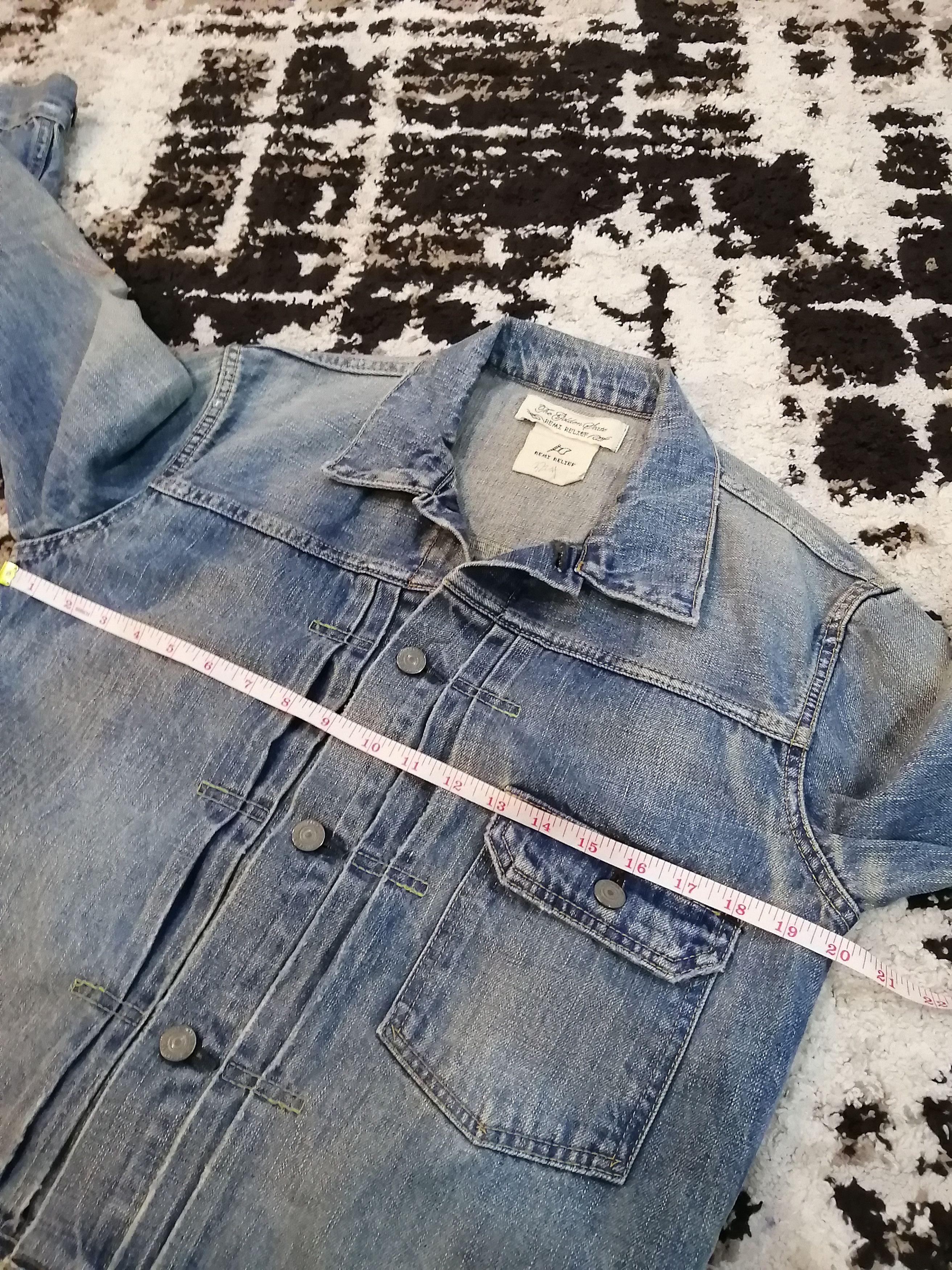 Remi Relief Remi Relief Used Look Denim Jacket Size US S / EU 44-46 / 1 - 15 Thumbnail