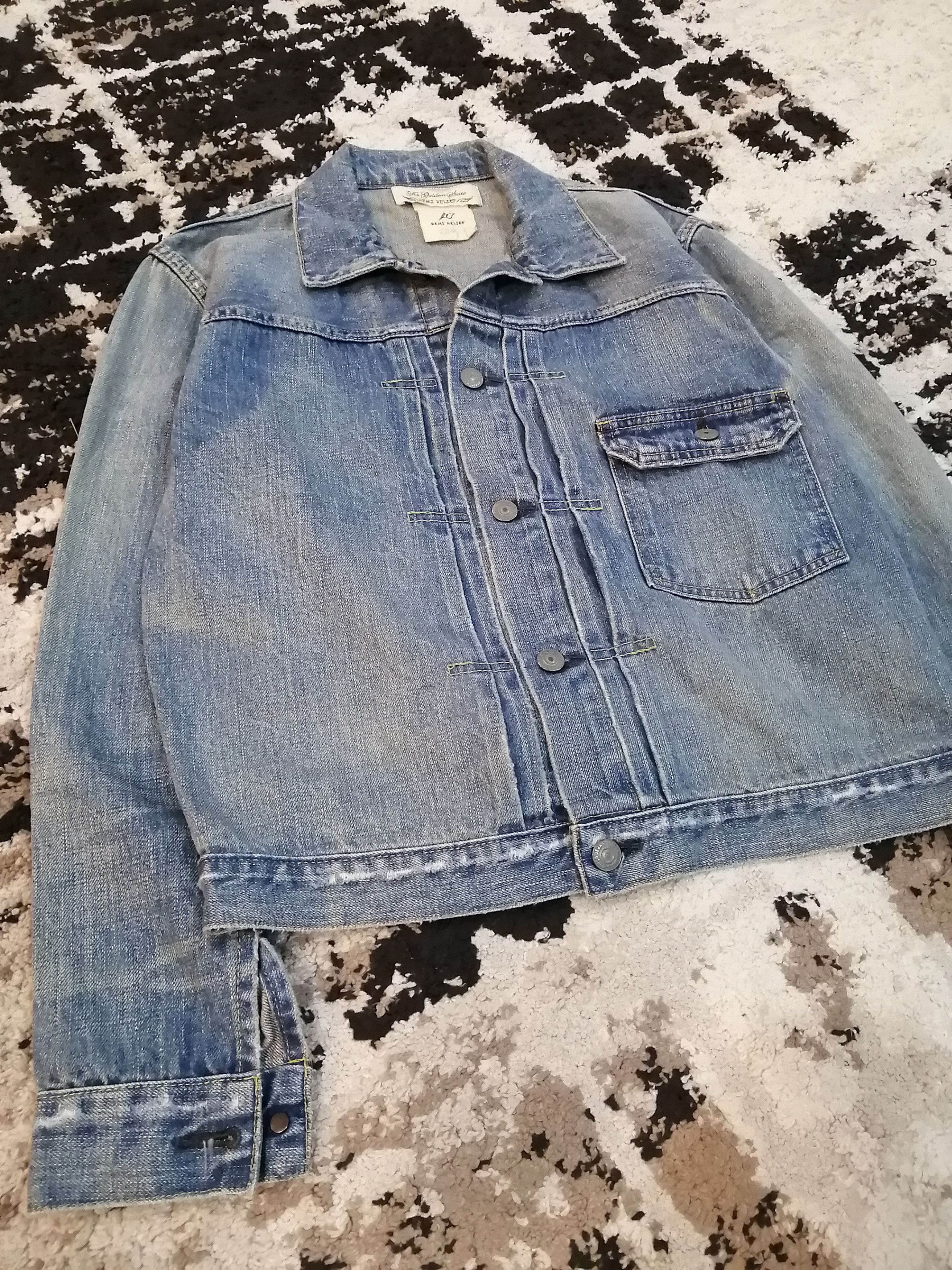 Remi Relief Remi Relief Used Look Denim Jacket Size US S / EU 44-46 / 1 - 16 Thumbnail