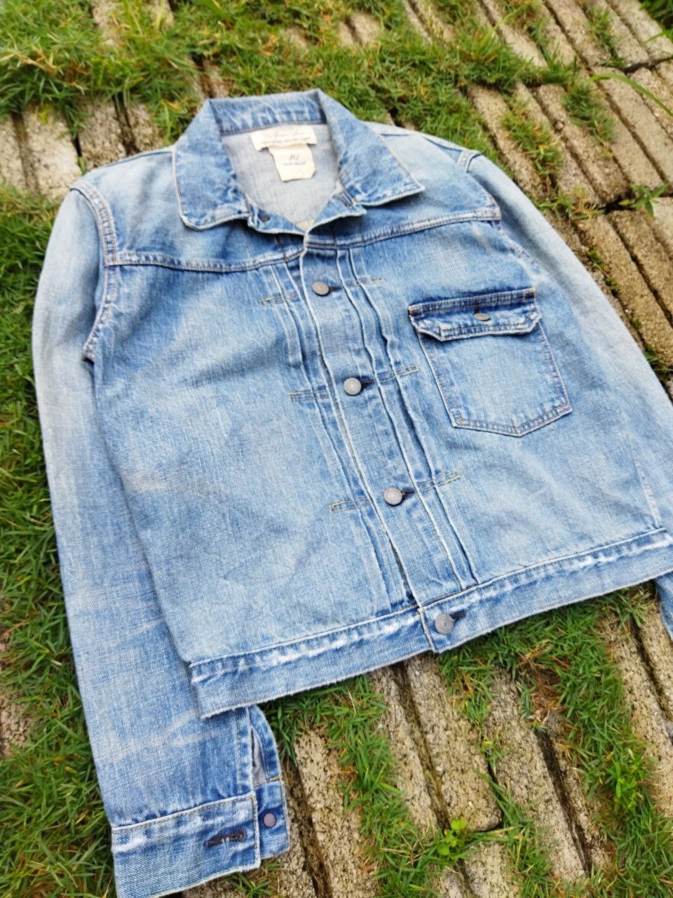 Remi Relief Remi Relief Used Look Denim Jacket Size US S / EU 44-46 / 1 - 4 Thumbnail