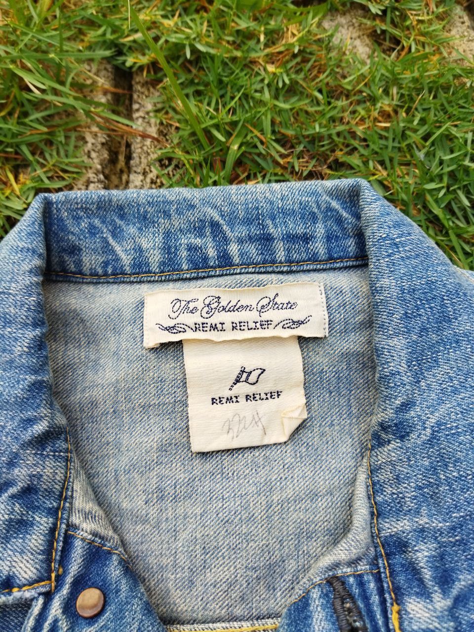 Remi Relief Remi Relief Used Look Denim Jacket Size US S / EU 44-46 / 1 - 7 Thumbnail