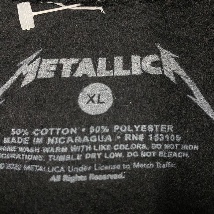 Metallica Metallica Ride the Lighting Heavy Metal Hoodie XL | Grailed