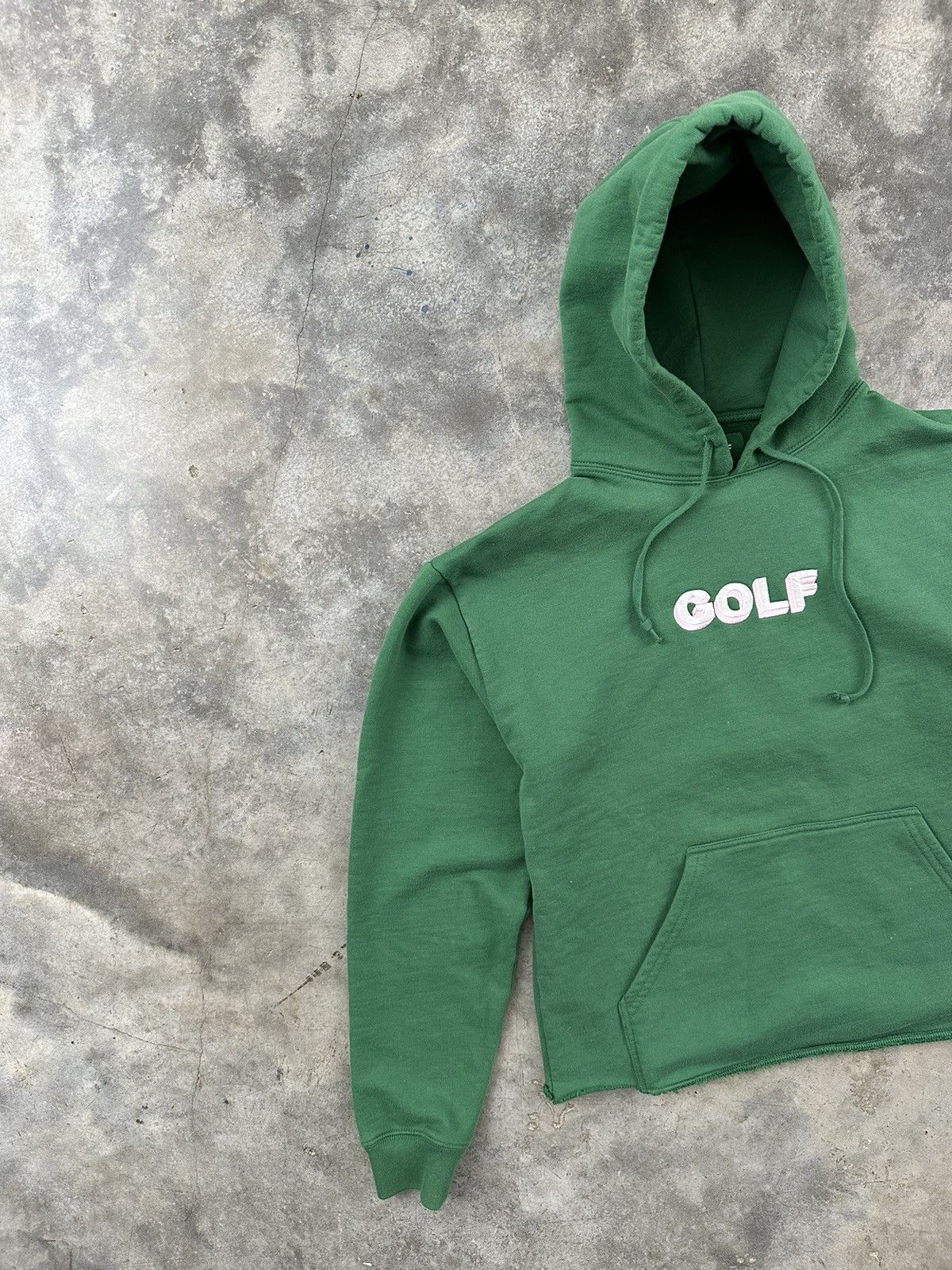 Golf Wang Golf Wang Green Embroidered 3D Logo Raw Hem Hoodie Small Size US S / EU 44-46 / 1 - 2 Thumbnail