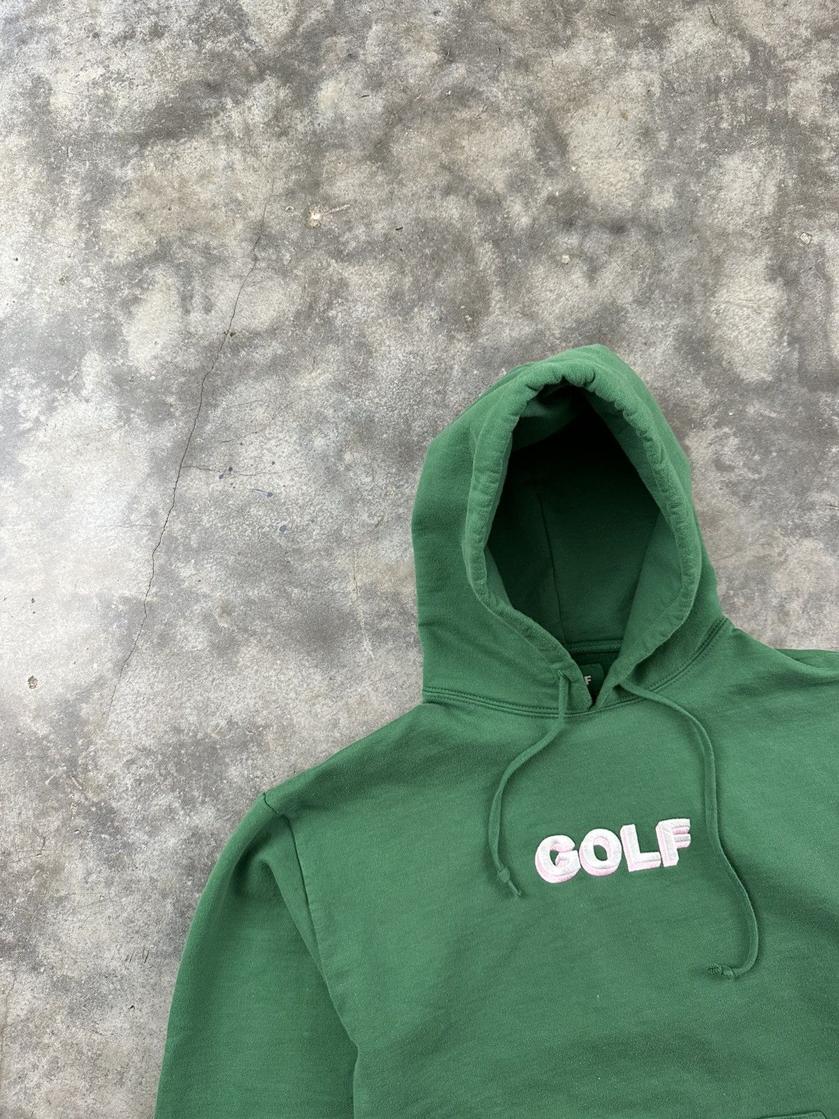 Golf Wang Golf Wang Green Embroidered 3D Logo Raw Hem Hoodie Small Size US S / EU 44-46 / 1 - 3 Thumbnail