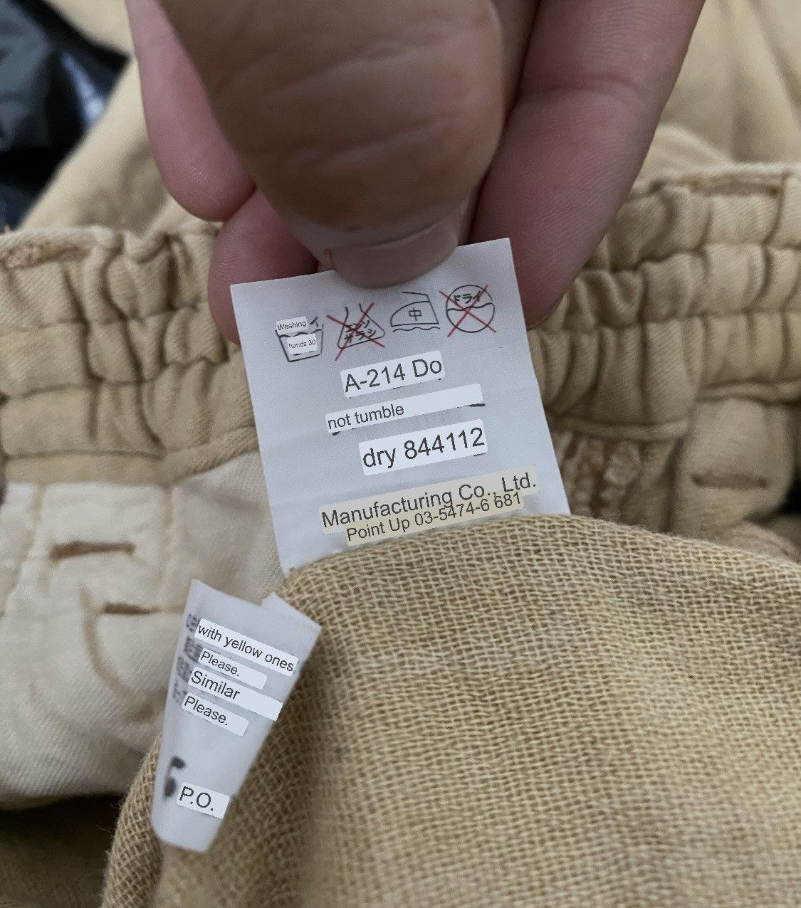 Hai Sporting Gear Hai Sporting Gear Drawstring Cotton Pant Size US 29 - 17 Thumbnail