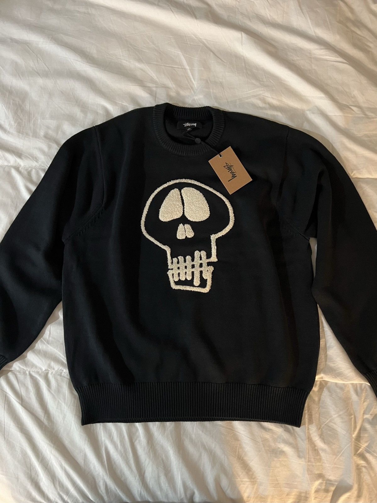 Stussy Stussy Skull Sweater | Grailed