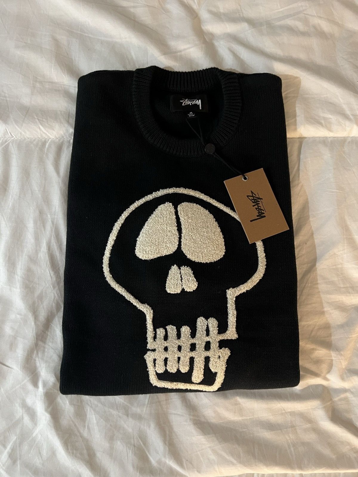 Stussy Stussy Skull Sweater | Grailed