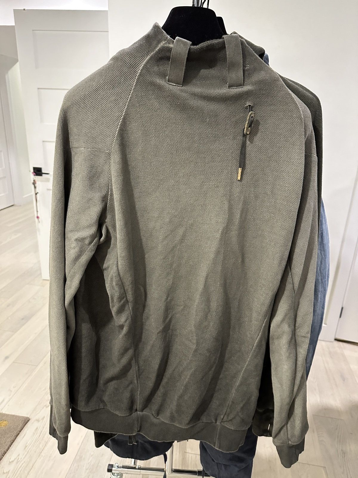 Boris Bidjan Saberi Zipper 1 - Faded Dark Grey - Resin Dyed Size US XXL / EU 58 / 5 - 4 Thumbnail
