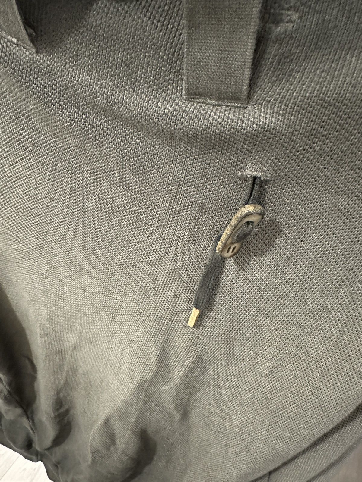 Boris Bidjan Saberi Zipper 1 - Faded Dark Grey - Resin Dyed Size US XXL / EU 58 / 5 - 6 Thumbnail