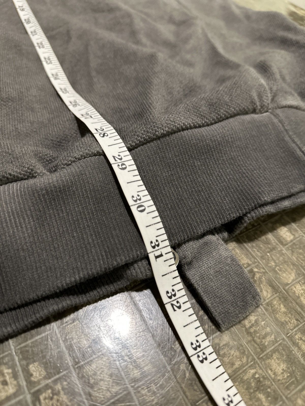 Boris Bidjan Saberi Zipper 1 - Faded Dark Grey - Resin Dyed Size US XXL / EU 58 / 5 - 10 Thumbnail
