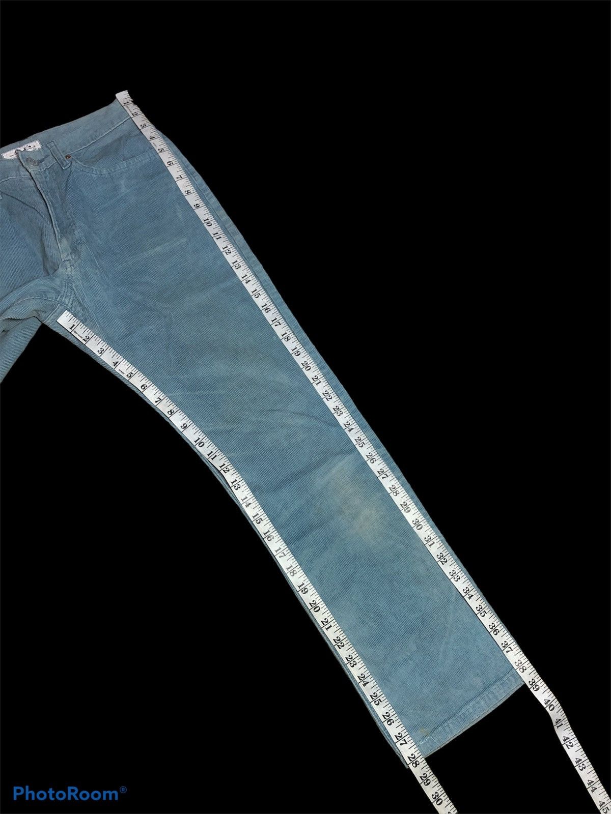 Hysteric Glamour HYSTERIC FADED BLUE CORDUROY DENIM Size US 27 - 6 Thumbnail
