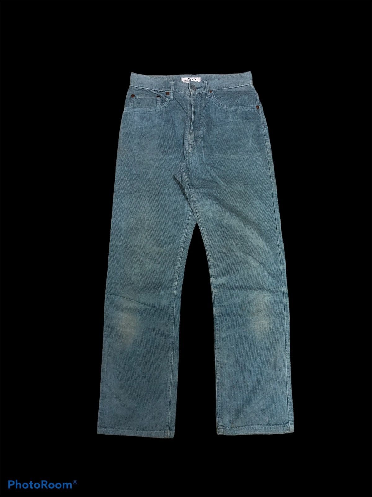 Hysteric Glamour HYSTERIC FADED BLUE CORDUROY DENIM Size US 27 - 1 Thumbnail