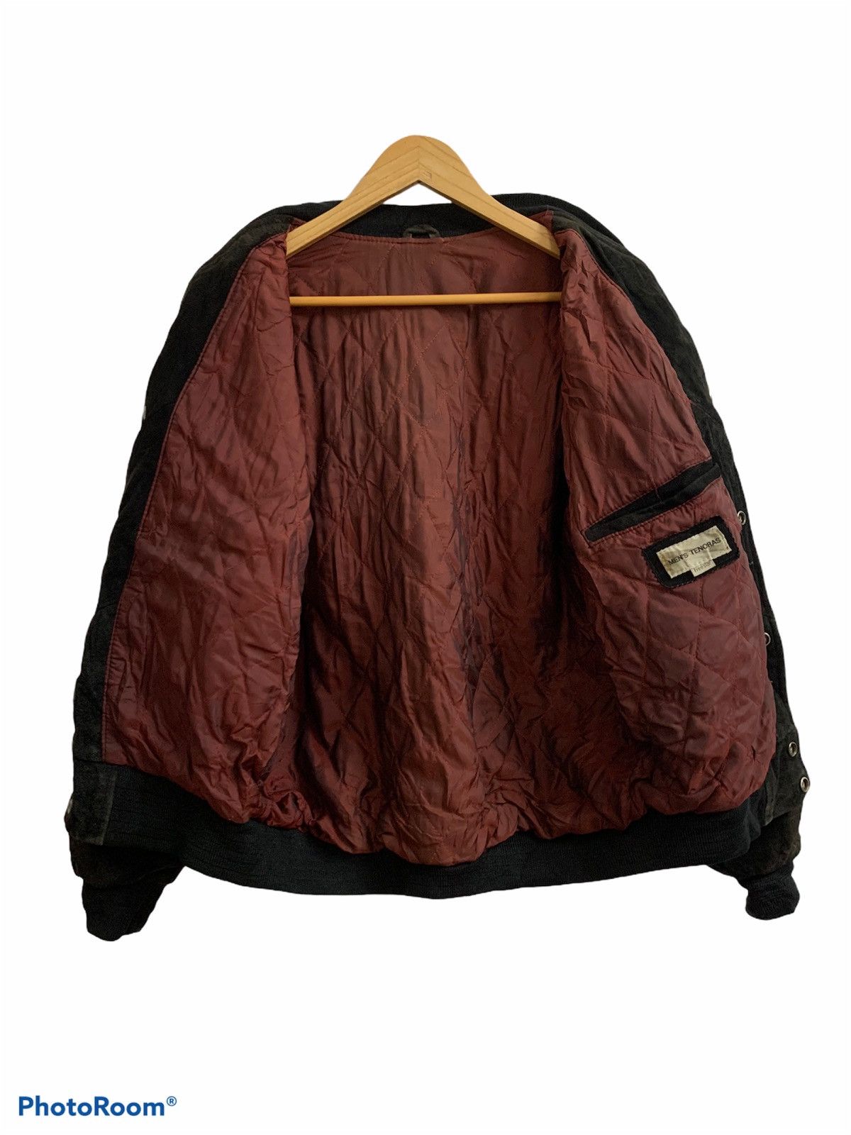 Japanese Brand × Leather Men’s Tenoras Suede Leather Varsity Jacket Size US M / EU 48-50 / 2 - 7 Thumbnail