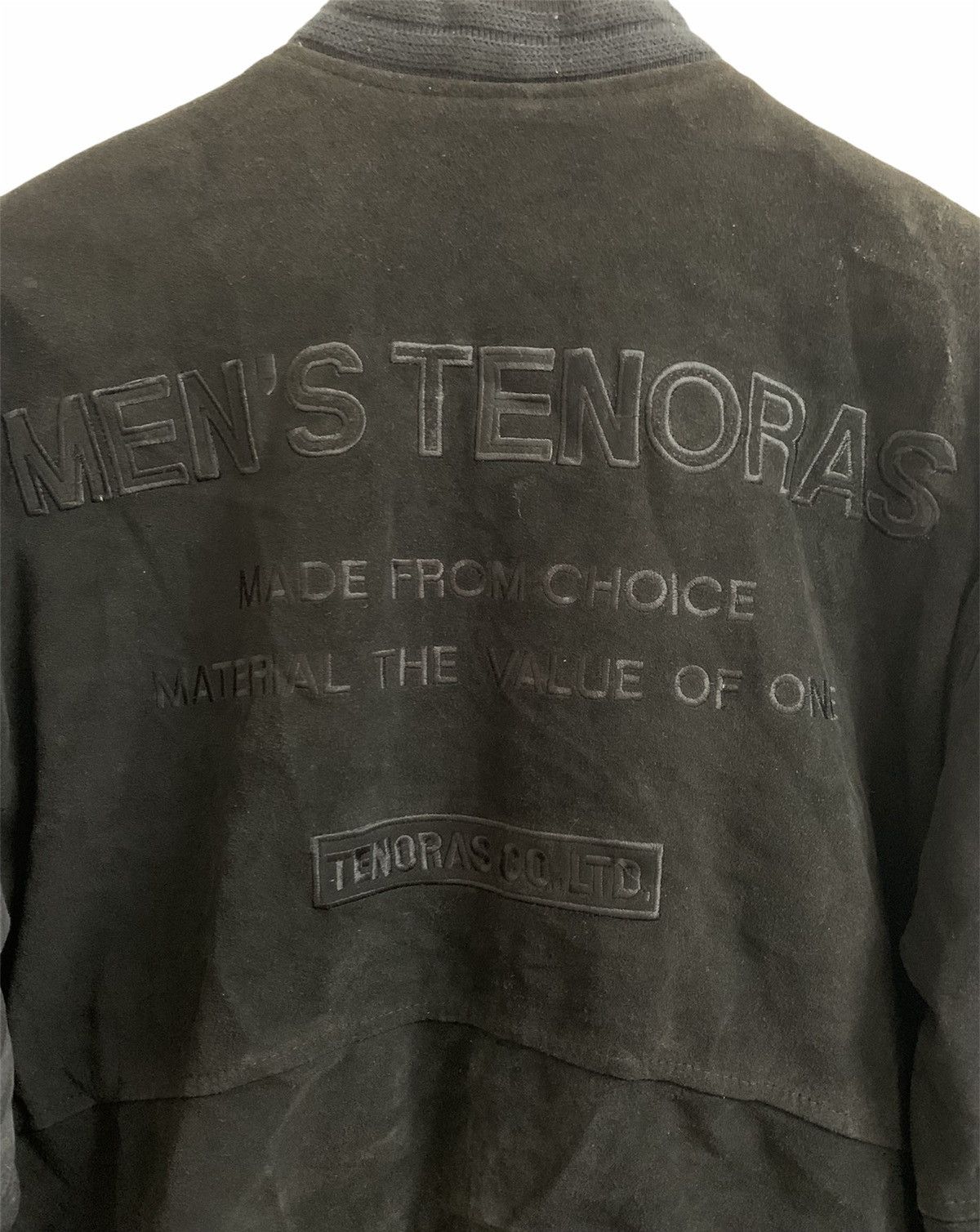 Japanese Brand × Leather Men’s Tenoras Suede Leather Varsity Jacket Size US M / EU 48-50 / 2 - 6 Thumbnail