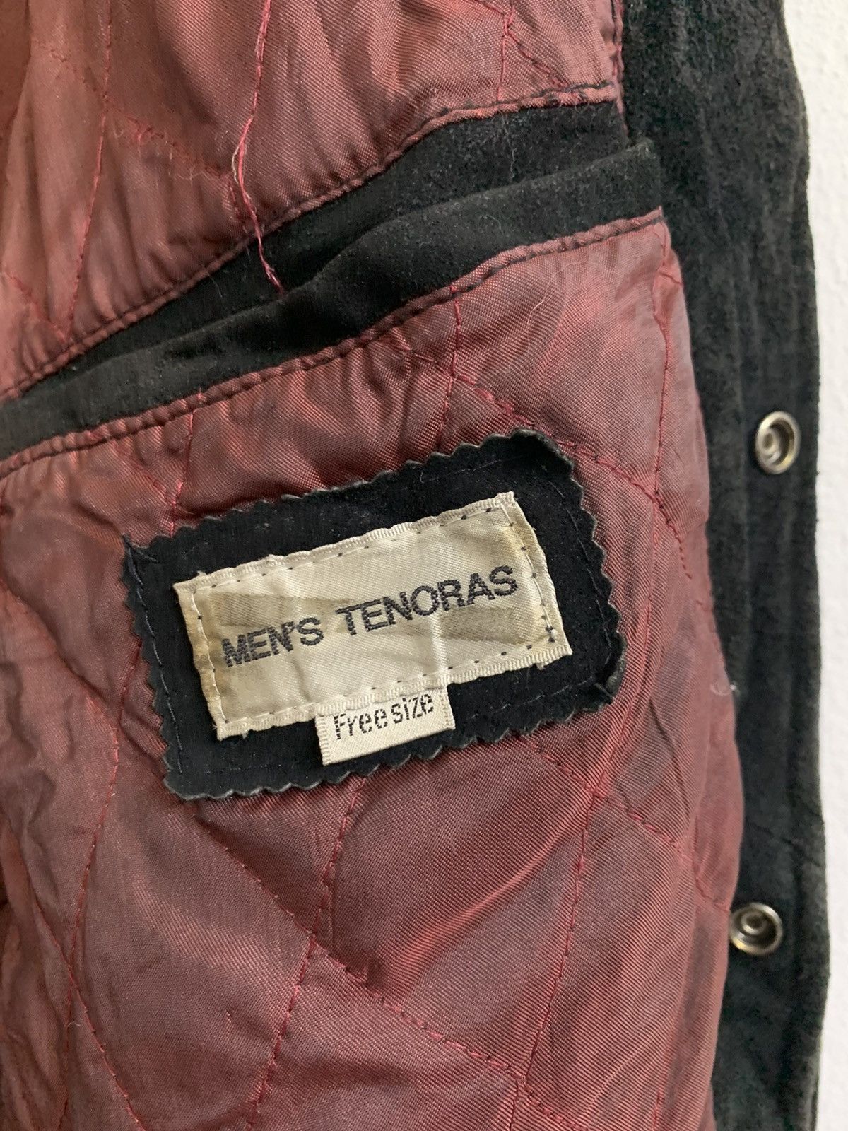Japanese Brand × Leather Men’s Tenoras Suede Leather Varsity Jacket Size US M / EU 48-50 / 2 - 8 Thumbnail