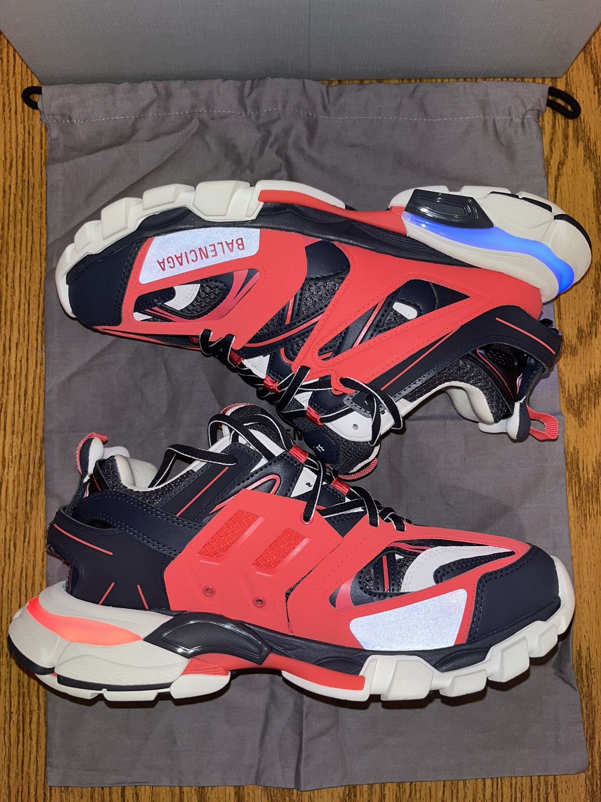 Balenciaga Balenciaga Track LED Sneaker Size US 8 / EU 41 - 1 Thumbnail