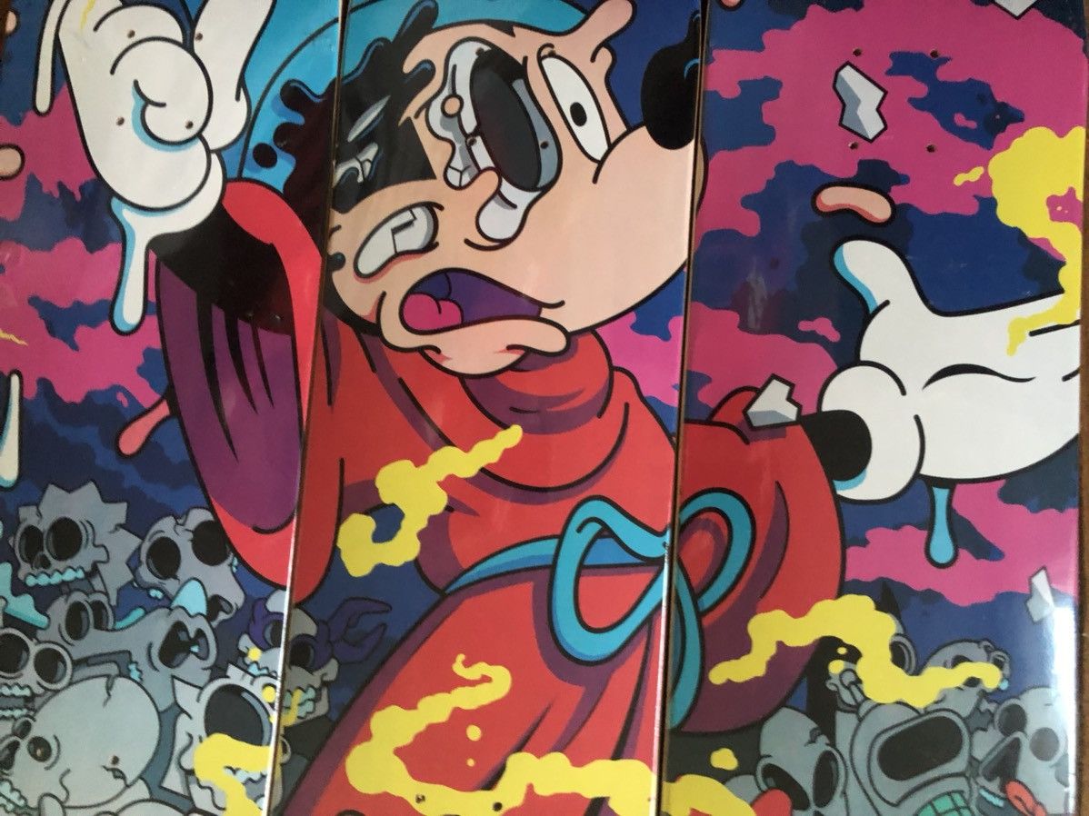 Matt Gondek Matt Gondek Deconstructed Mickey Mouse Skatedeck Set 1/250 Size ONE SIZE - 4 Thumbnail