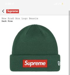 New Era Supreme Box Logo Beanie | Grailed