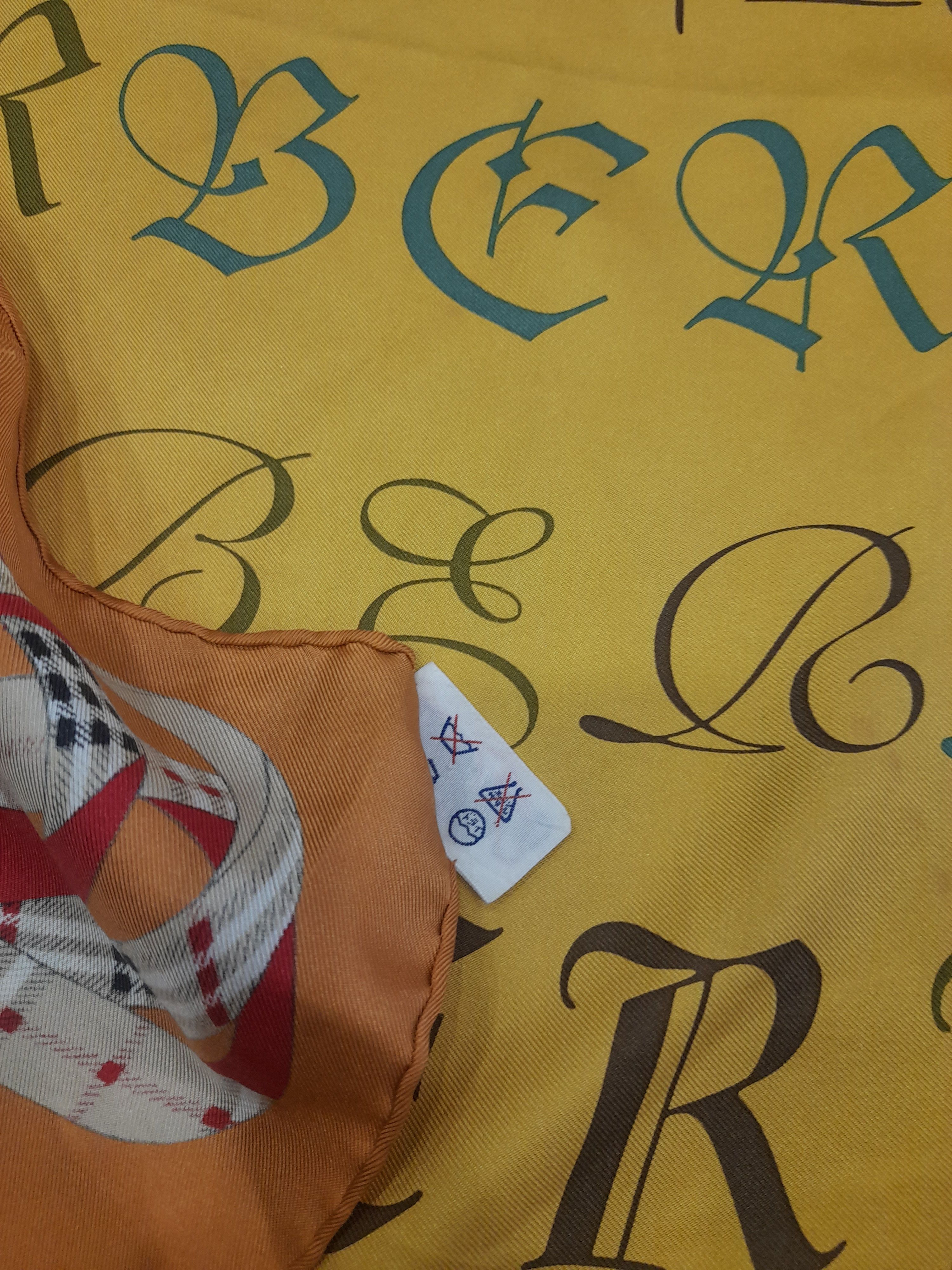 Burberry Vintage Burberrys Spellout Silk Scarves Size ONE SIZE - 6 Thumbnail