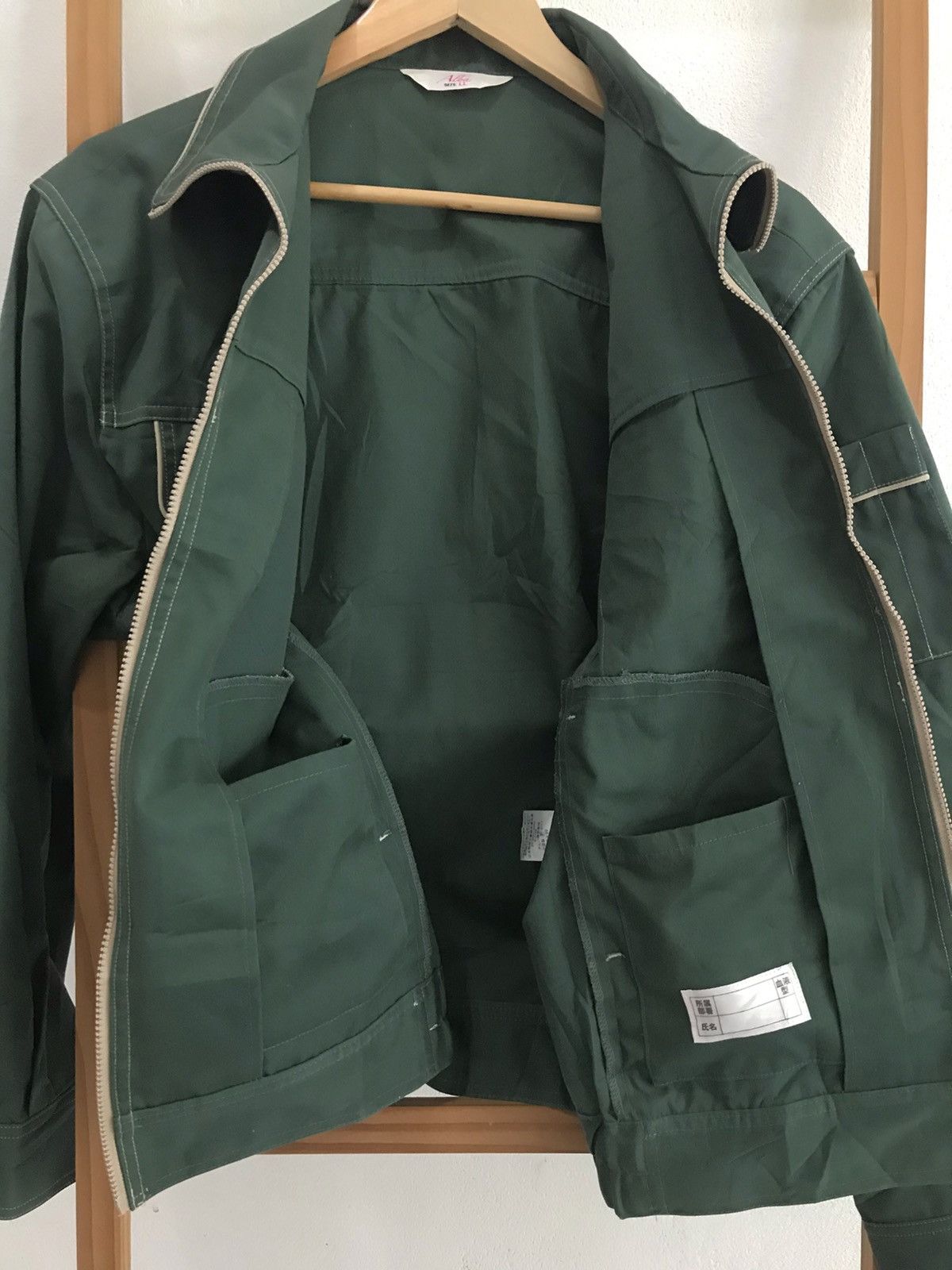 Japanese Brand Last Drop ❗️ Alba Workwear Bomber Style Jacket Vislon Zipper Size US L / EU 52-54 / 3 - 9 Thumbnail