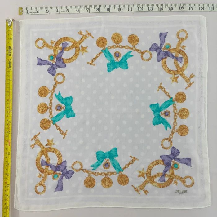 Celine Handkerchief/ Neckerchief/ Bandana - 3F213078 Size ONE SIZE - 2 Thumbnail