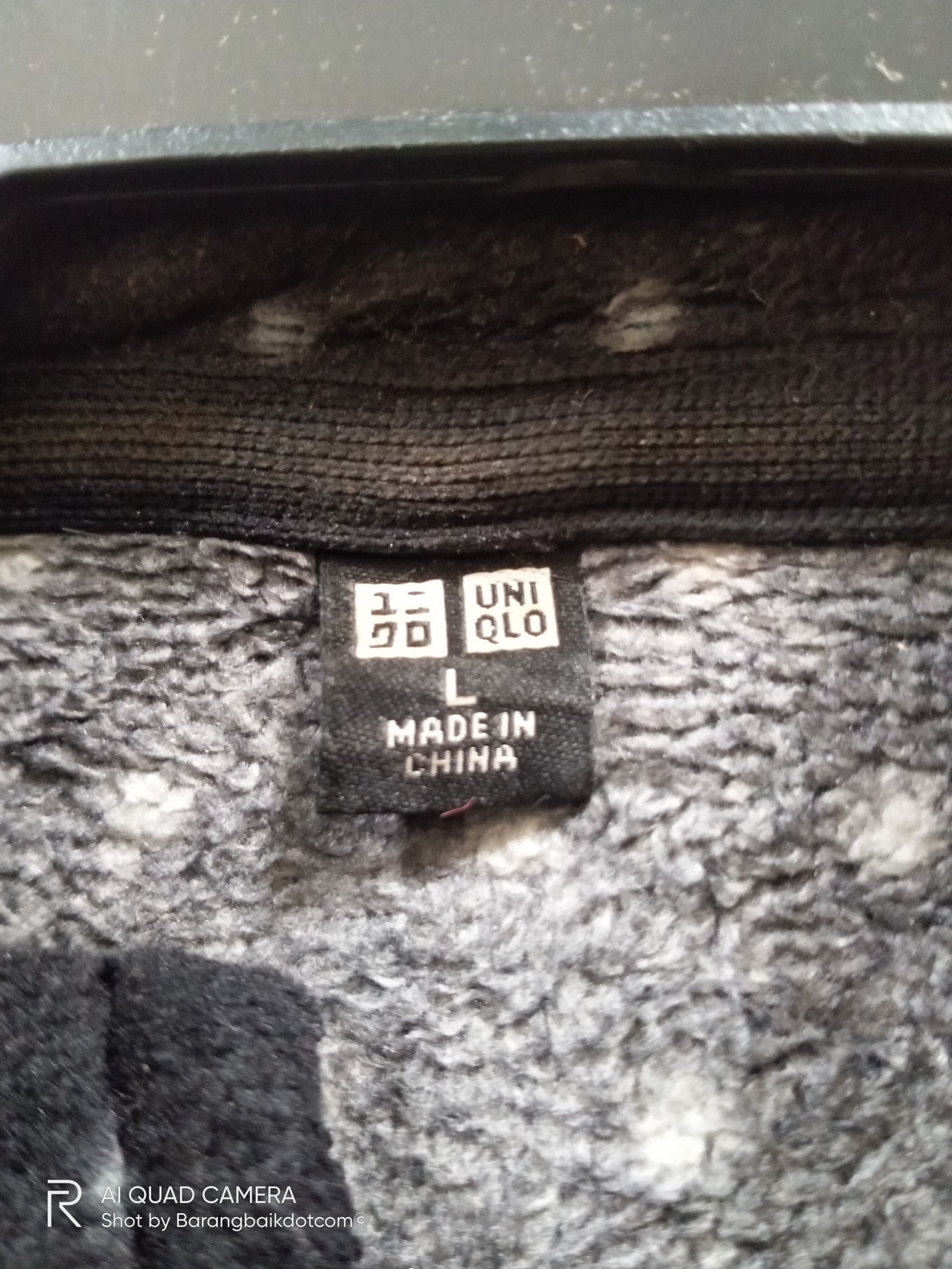 Japanese Brand × Uniqlo Jacquard pattern zip up fleece jacket Size US L / EU 52-54 / 3 - 7 Thumbnail