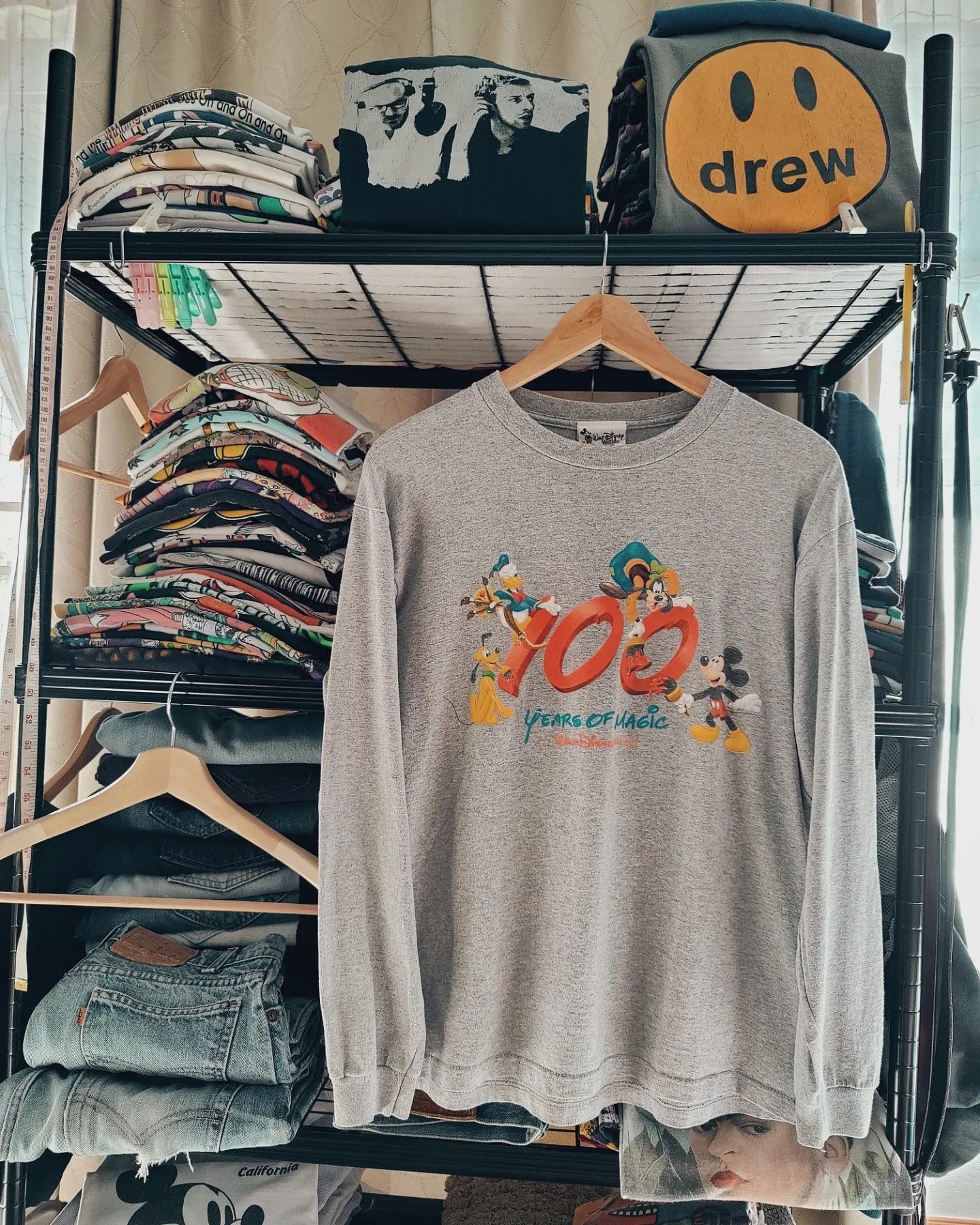 Disney × Mickey Mouse × Vintage vintage 90s - 100 Years of Magic, Walt Disney World Size US M / EU 48-50 / 2 - 1 Thumbnail