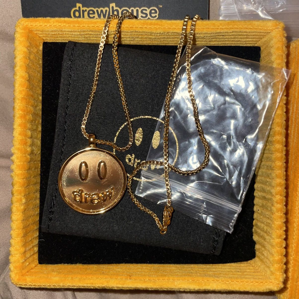Drew house ネックレス Drew House × Justin Bieber Drew House Mascot Pendant Necklace