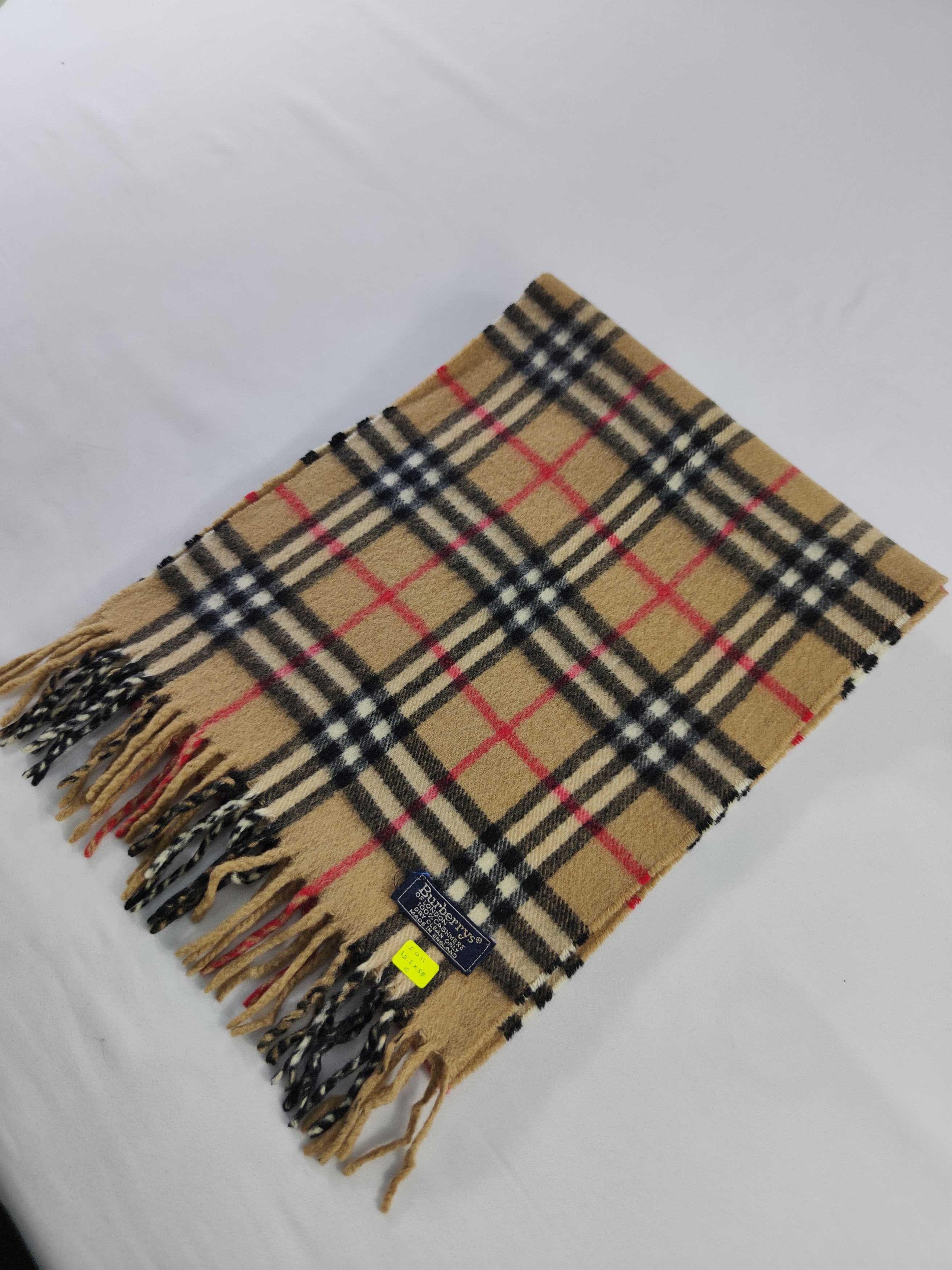 Burberry Burberry Nova Check Scarf/Muffler/Cashmere S011 Size ONE SIZE - 4 Thumbnail