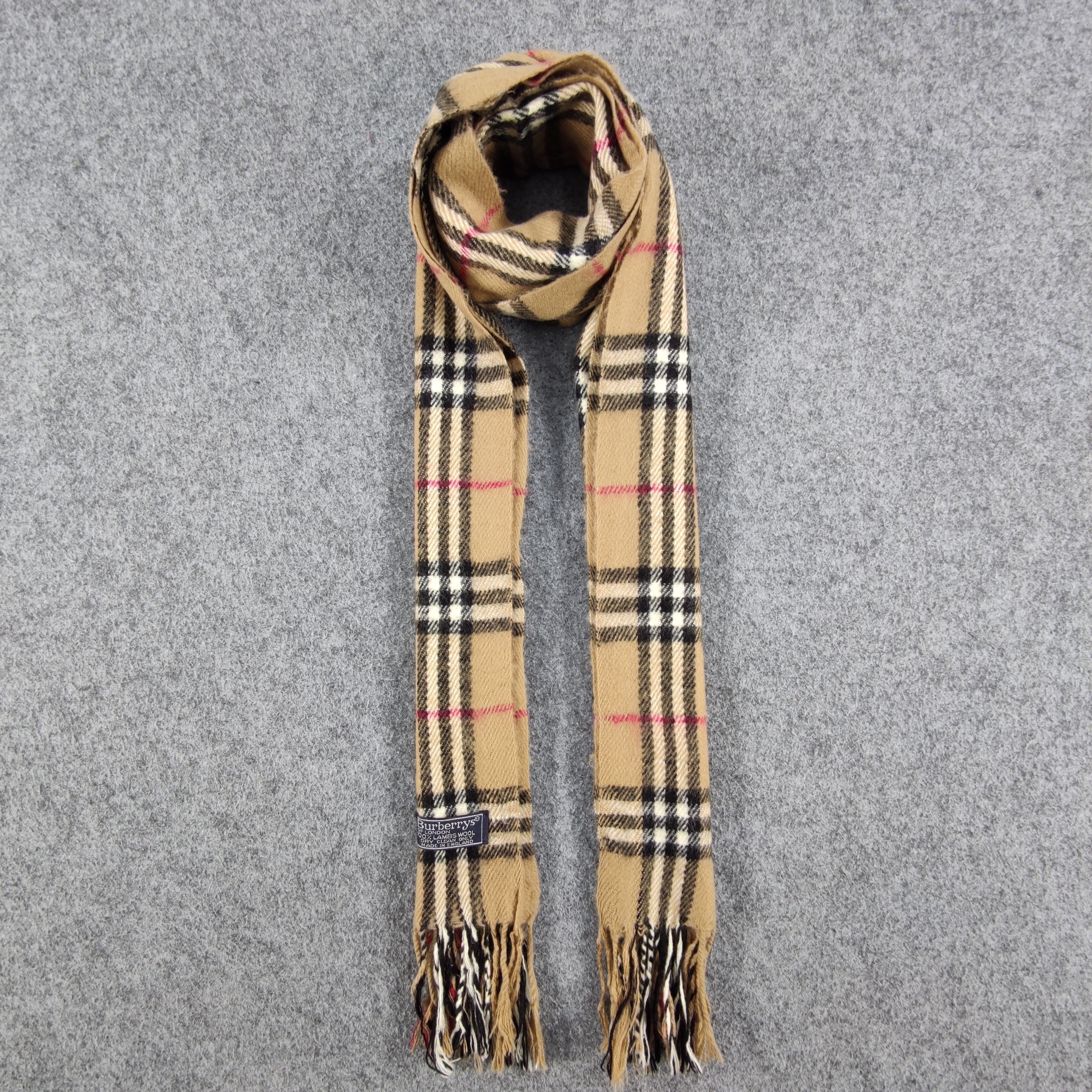 Burberry Burberry Nova Check Scarf/Muffler/Wool-S209 Size ONE SIZE - 1 Thumbnail