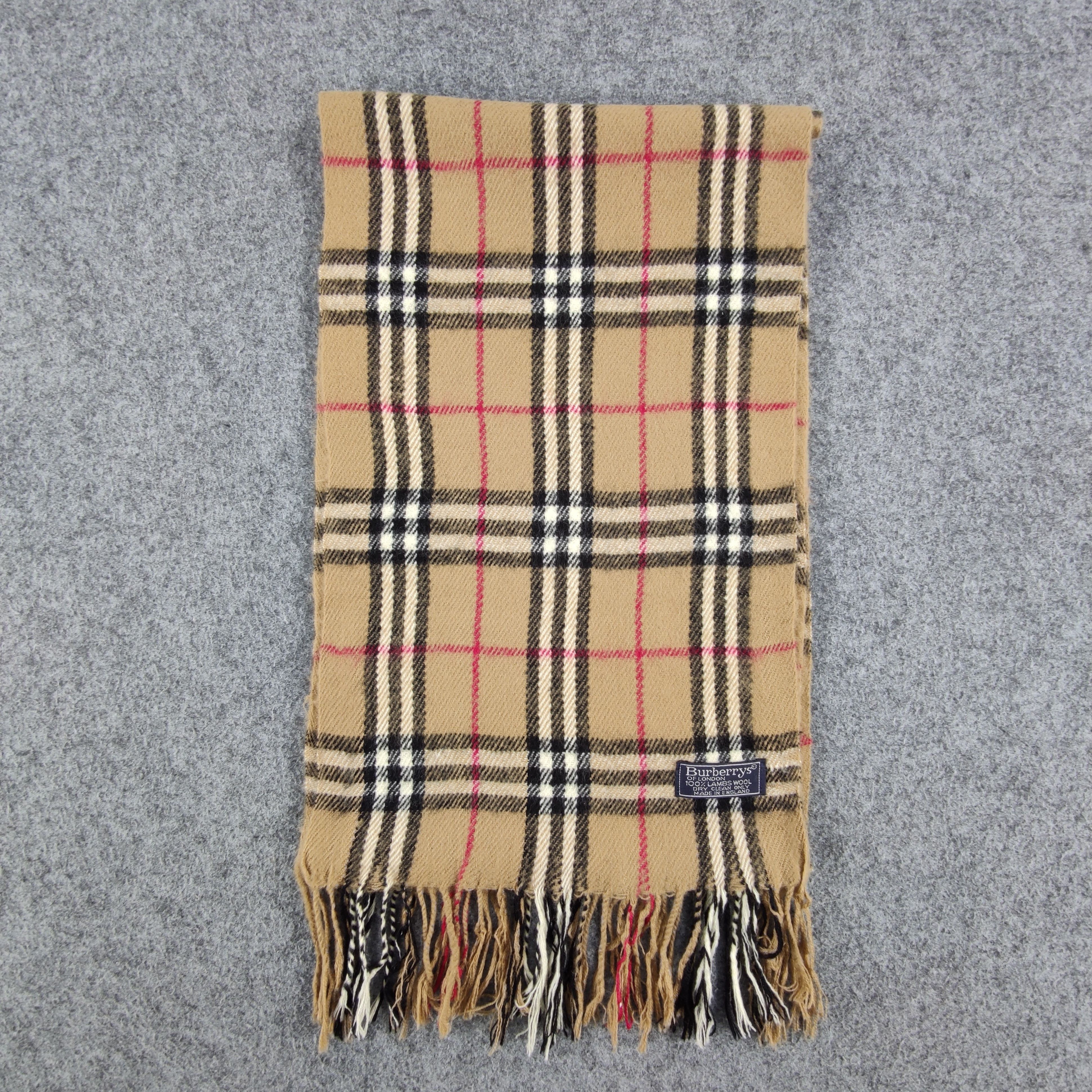 Burberry Burberry Nova Check Scarf/Muffler/Wool-S209 Size ONE SIZE - 2 Thumbnail