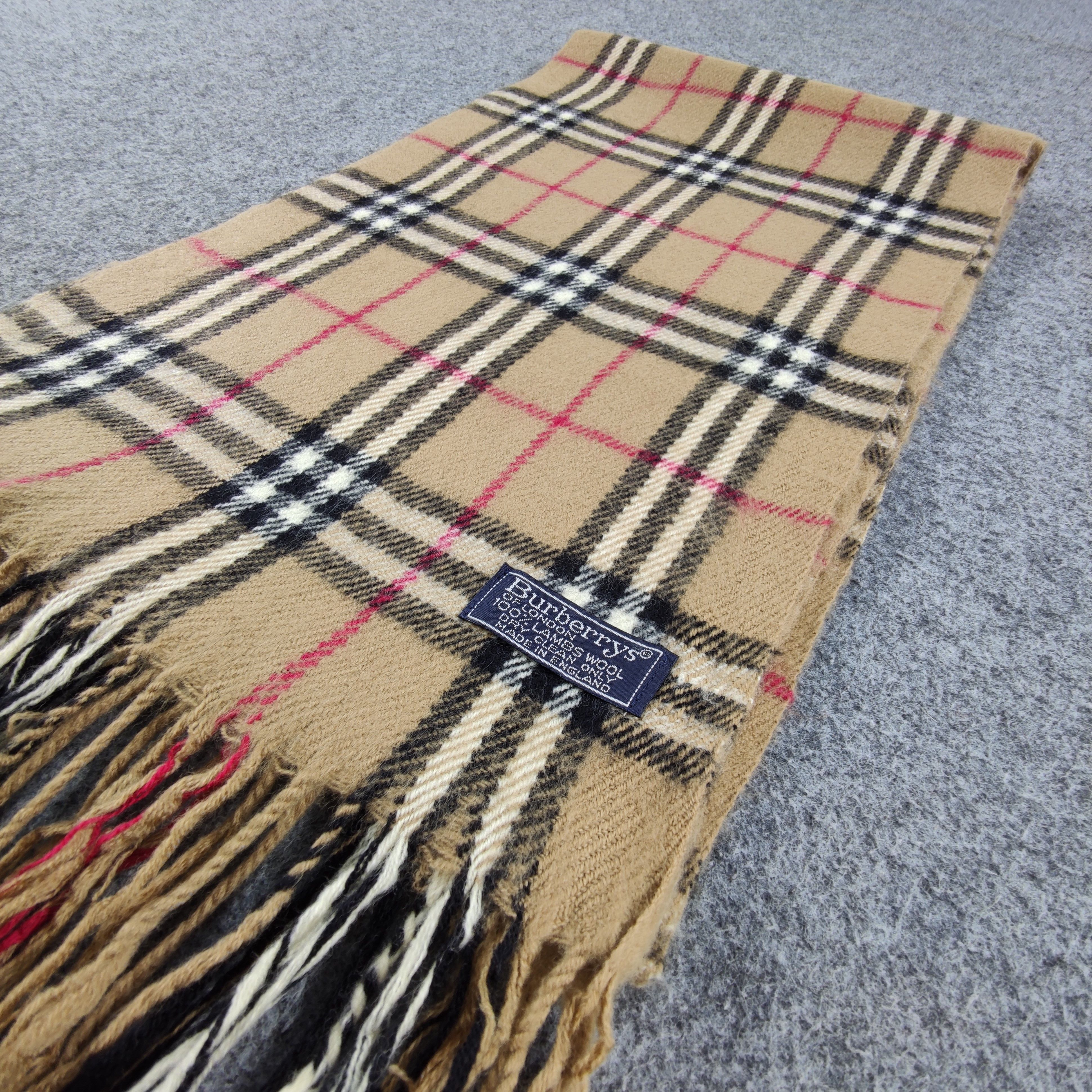 Burberry Burberry Nova Check Scarf/Muffler/Wool-S209 Size ONE SIZE - 3 Thumbnail