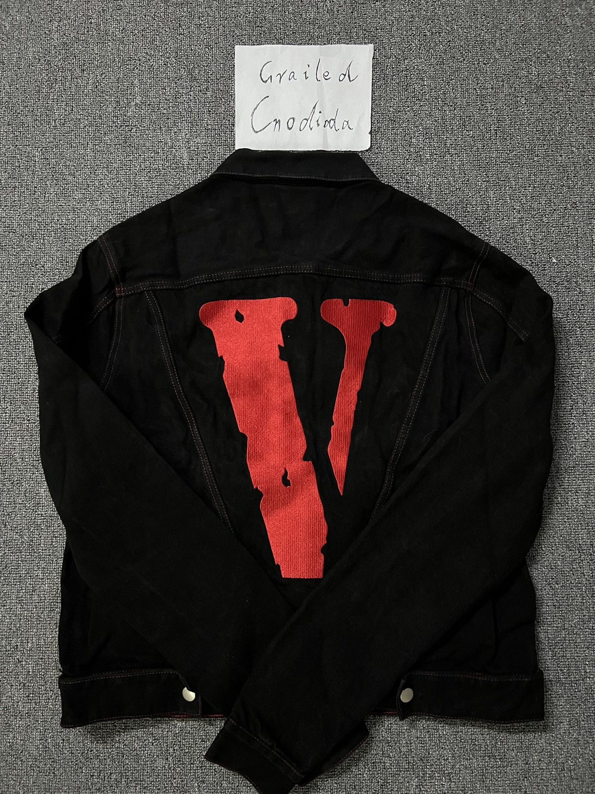 Vlone DS vlone friends denim jacket Size US M / EU 48-50 / 2 - 2 Thumbnail