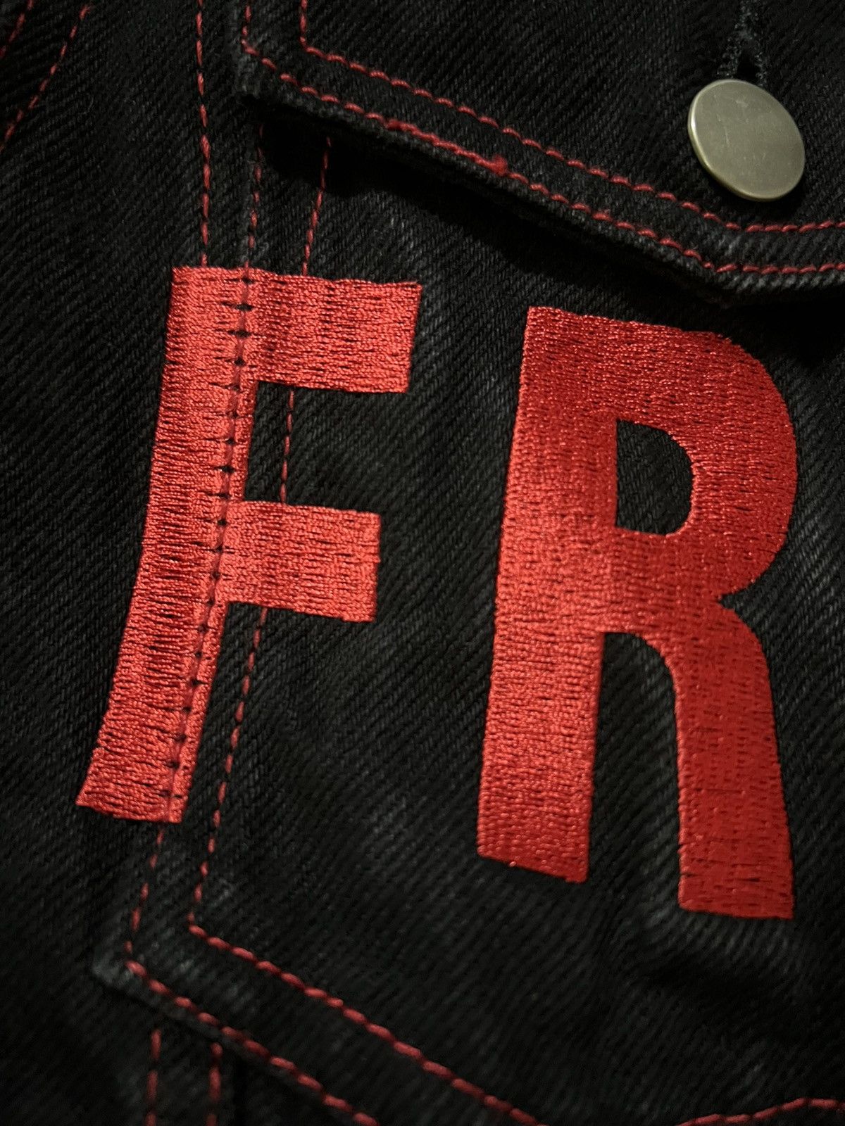Vlone DS vlone friends denim jacket Size US M / EU 48-50 / 2 - 5 Thumbnail