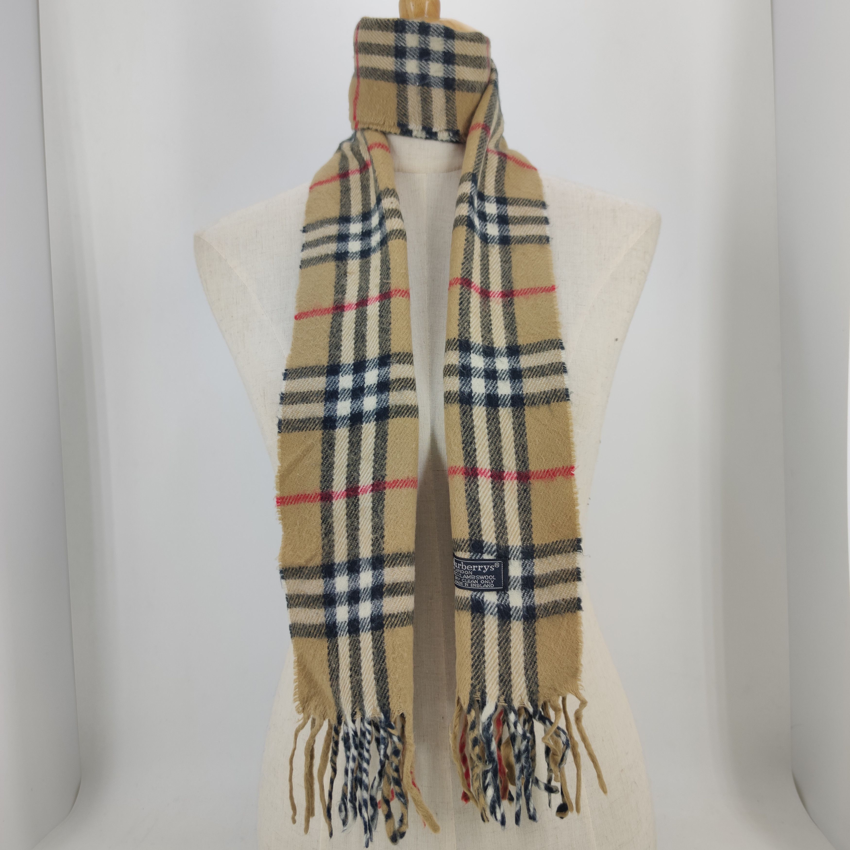 Burberry Burberry Nova Check Scarf/Muffler/Wool Size ONE SIZE - 1 Thumbnail